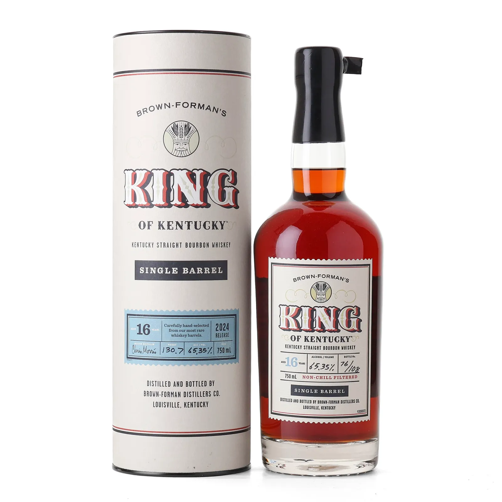 King of Kentucky Single Barrel 16 Year Old, 2024, 65.2% whisky bottle