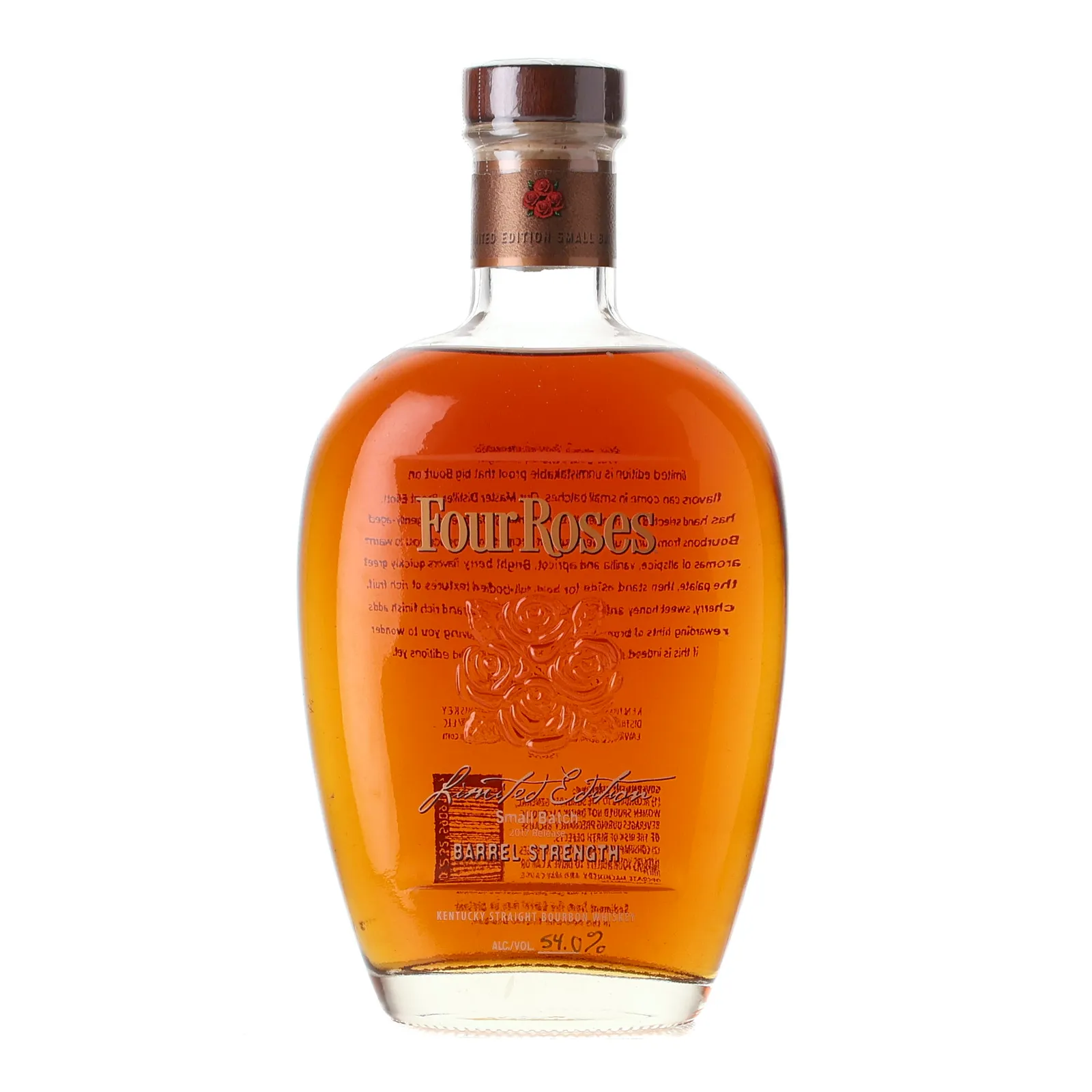 Four Roses Limited Edition Small Batch, New Charred American Oak Cask, 2017, 54% whisky bottle