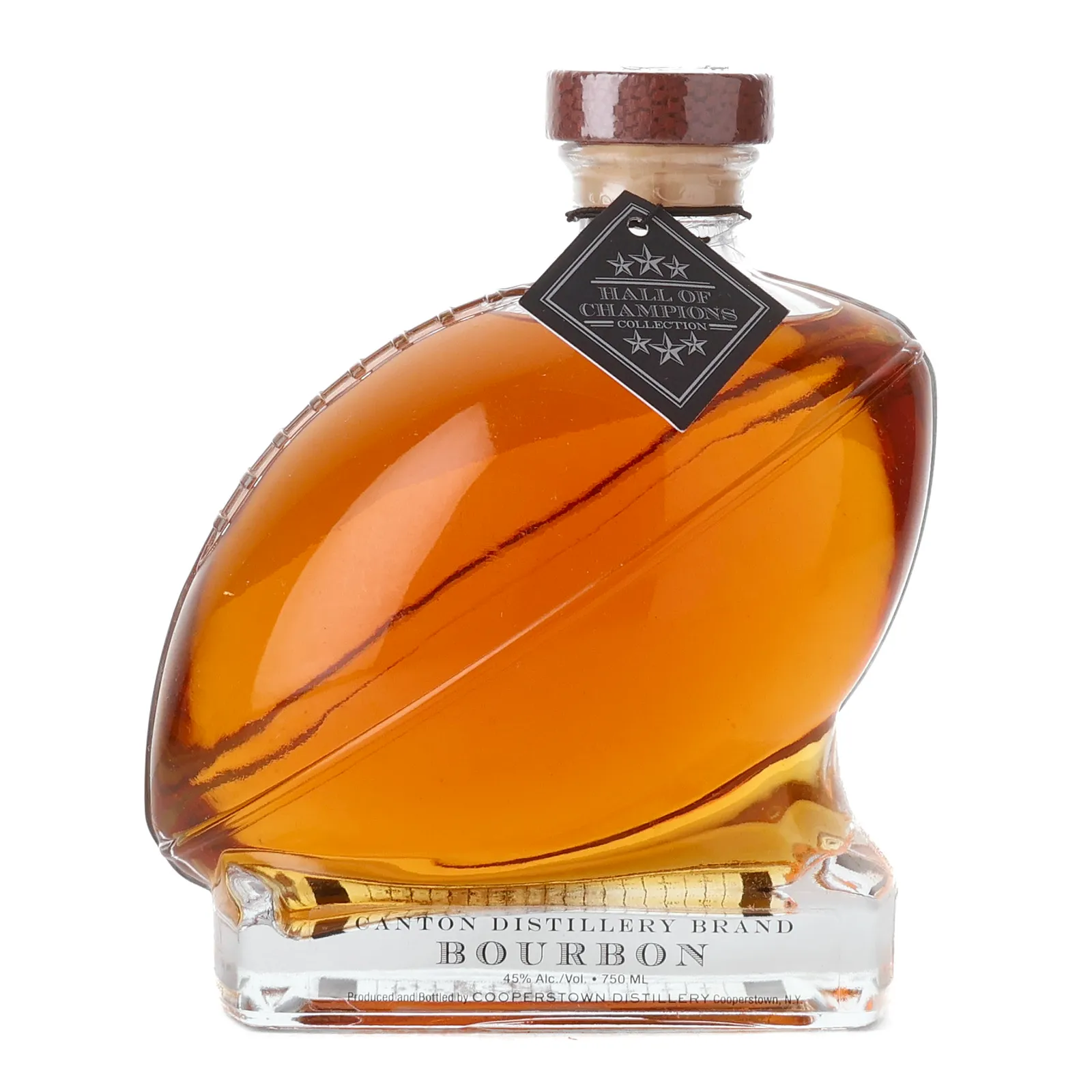 Cooperstown Canton Bourbon, New Charred American Oak Cask, 45% whisky bottle