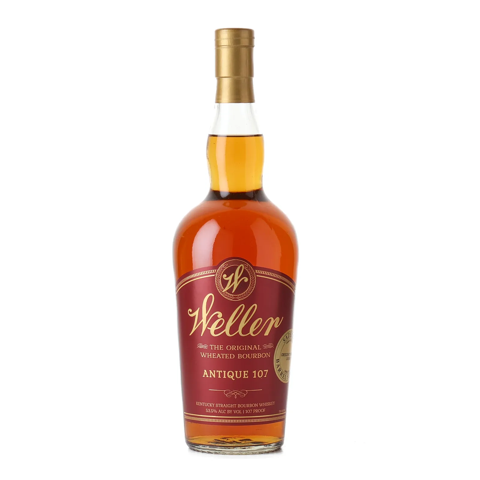 Weller Antique 107 Bourbon 'Crescent Springs' Private Barrel Selection, Cask #24, 53.5% whisky bottle