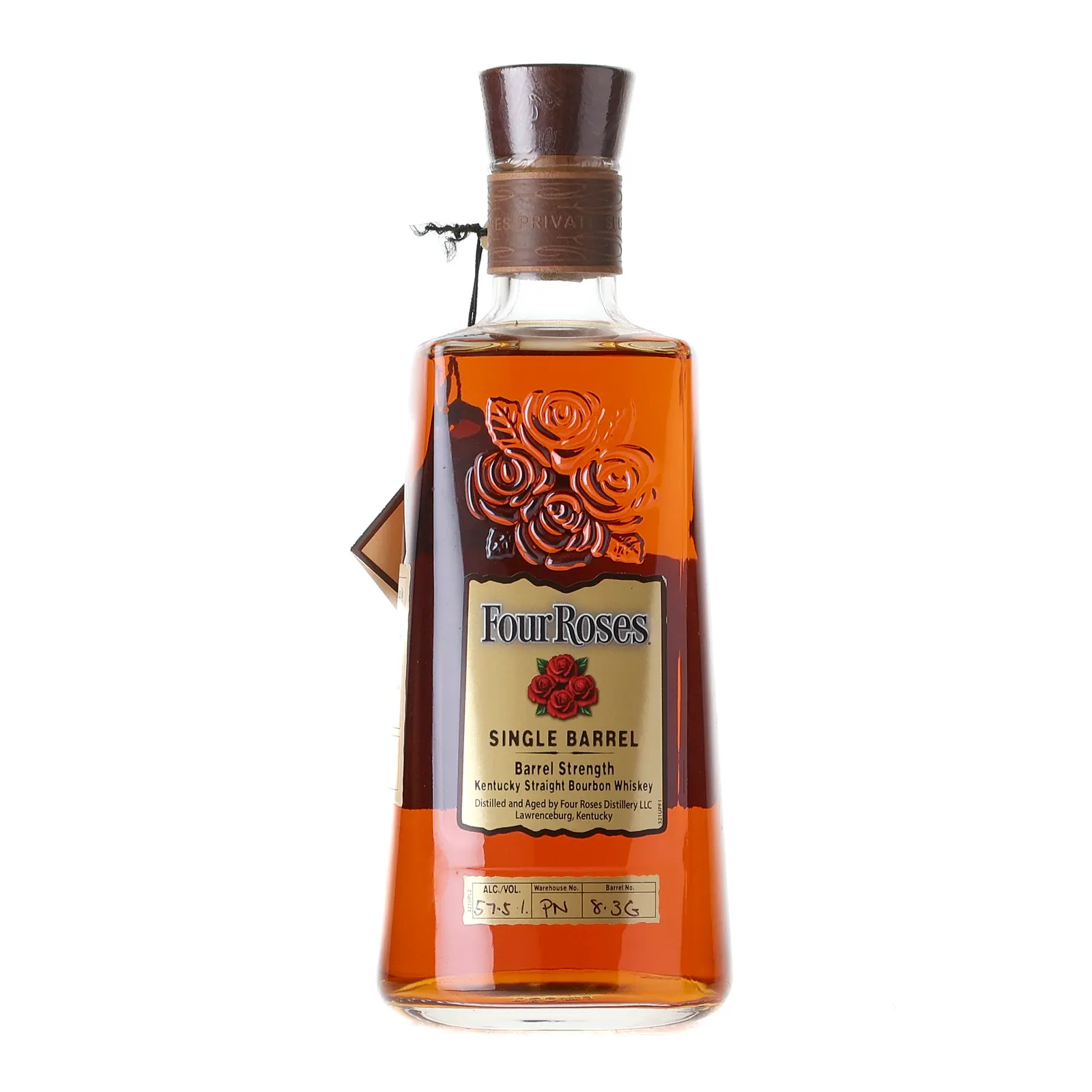 Four Roses Barrel Strength OESV 11 Year Old, Cask #8.3G, 2022, 57.5% whisky bottle