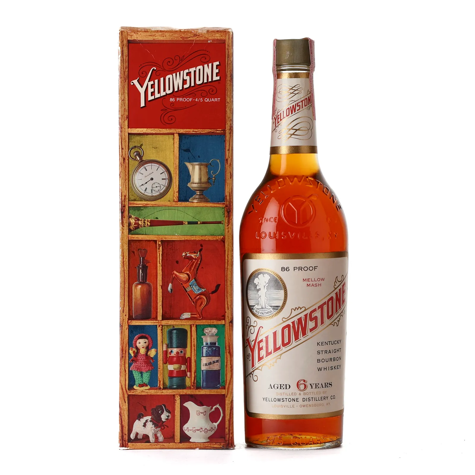 Yellowstone Mellow Mash 6 Year Old, 43% whisky bottle