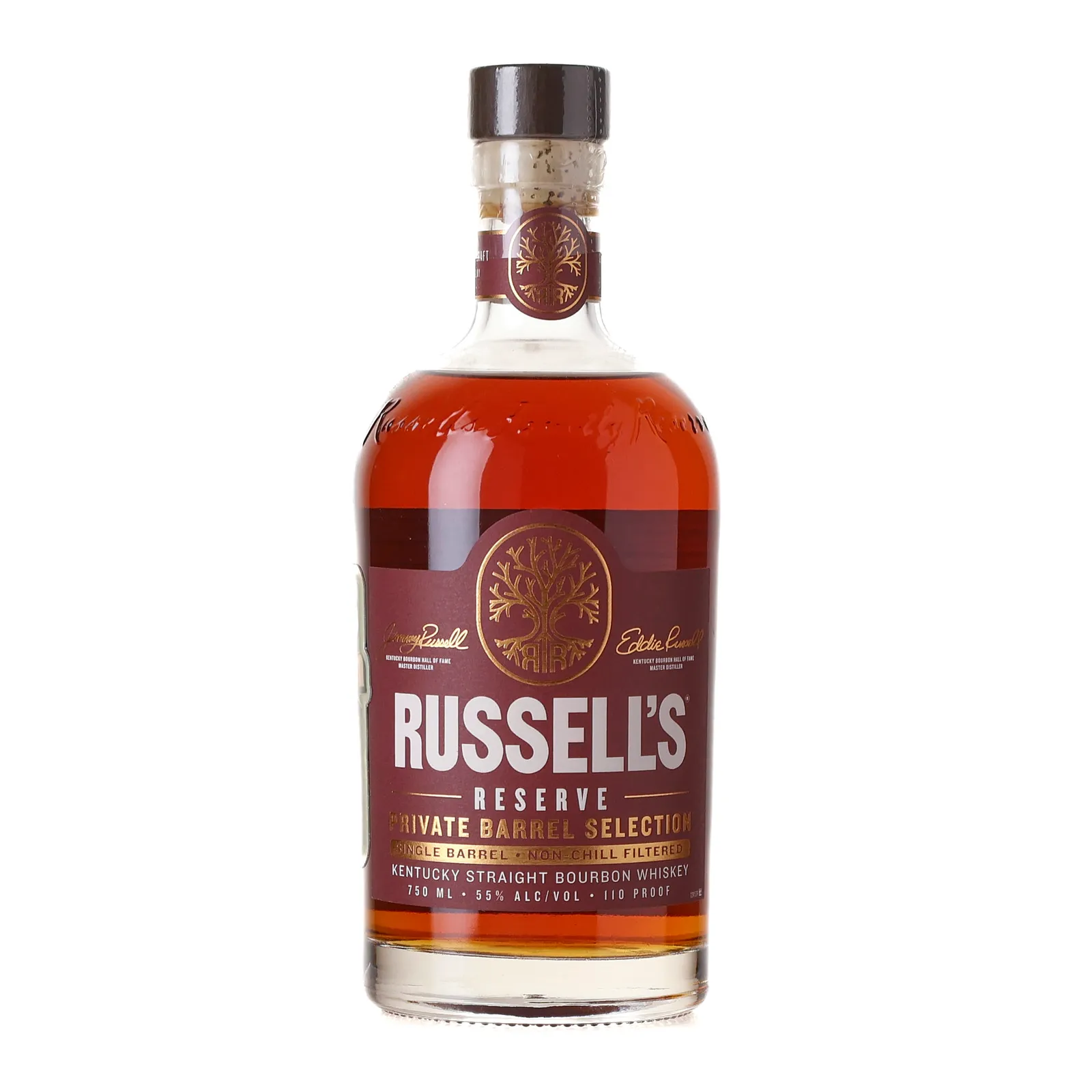 Russell's Reserve Private Barrel Selection 'RareBird 101 & Keg N Bottle' 8 Year Old, Bourbon Cask, 2025, 55% whisky bottle
