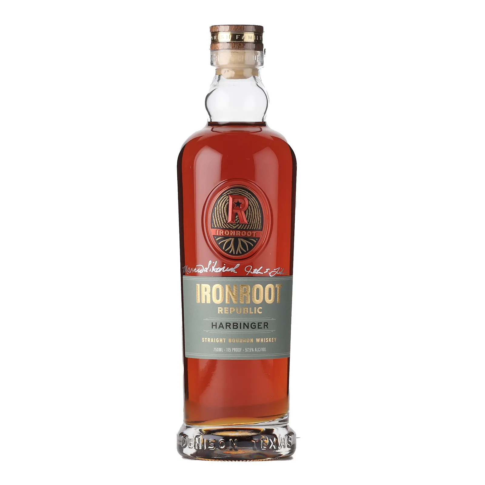 Ironroot Republic Harbinger 3 Year Old, Batch No. 26B, 57.5% whisky bottle