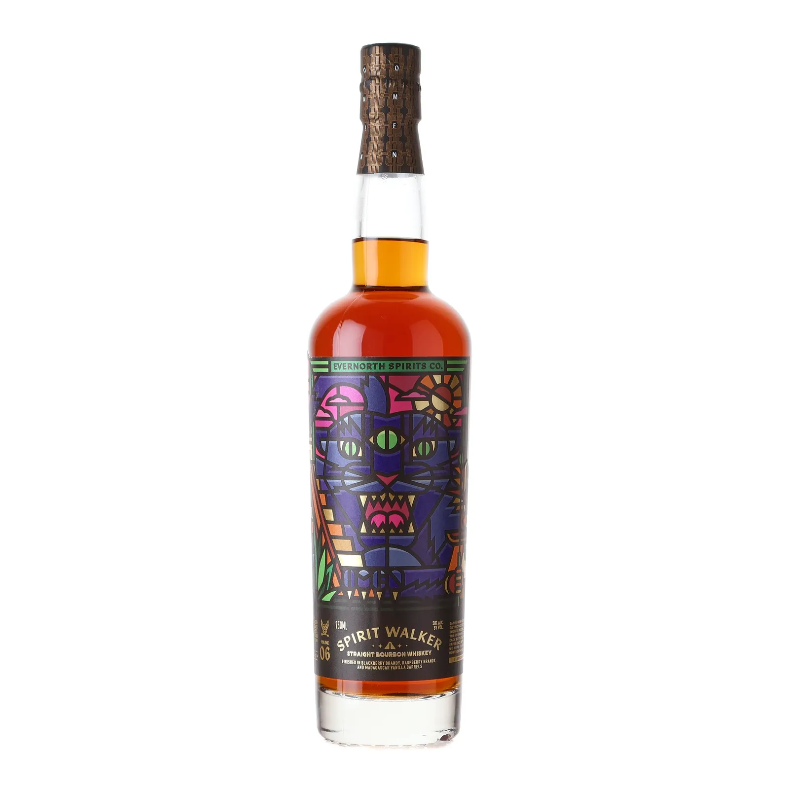 Evernorth Spirits Spirit Walker Volume 06, Brandy & Vanilla Cask, Batch No. Volume 06, 58% whisky bottle