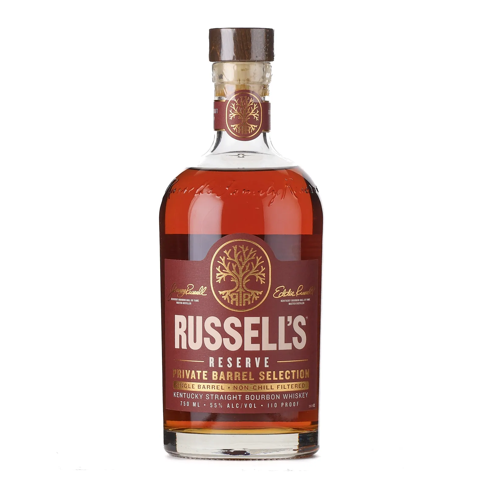 Russell's Reserve Private Barrel Selection 9 Year Old, Cask #24-0936, 2025, 55% whisky bottle