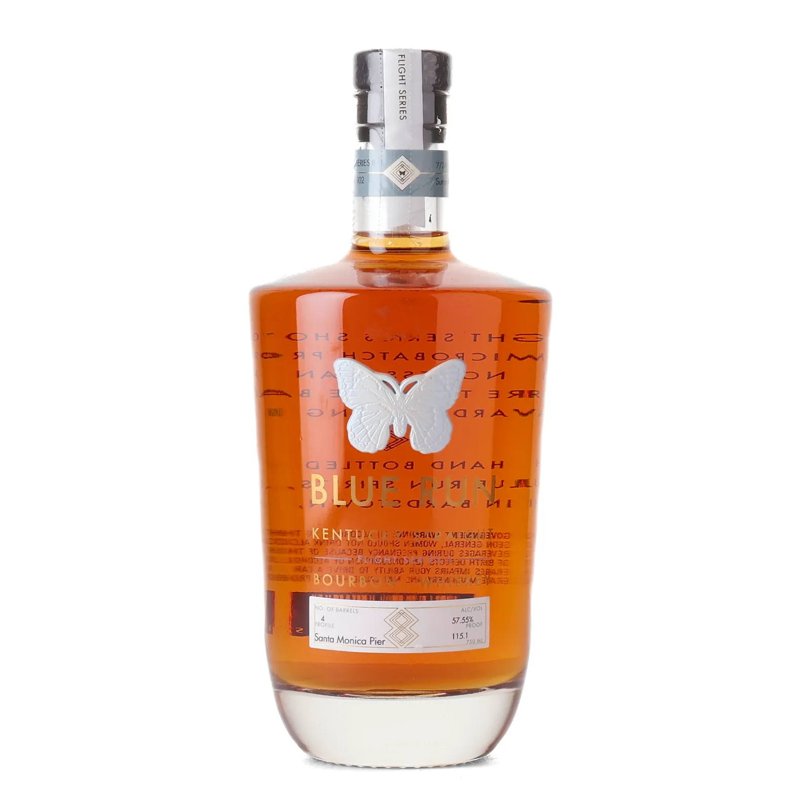 Blue Run Flight Series II: Santa Monica Pier, 2023, 57.5% whisky bottle