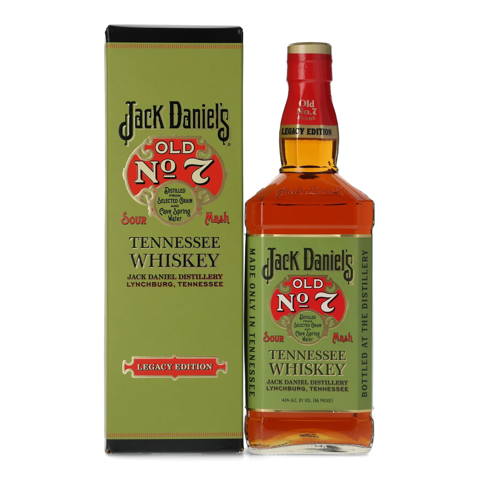 Jack Daniel's Old No. 7 Legacy Edition 1, 2018, 43% whisky bottle