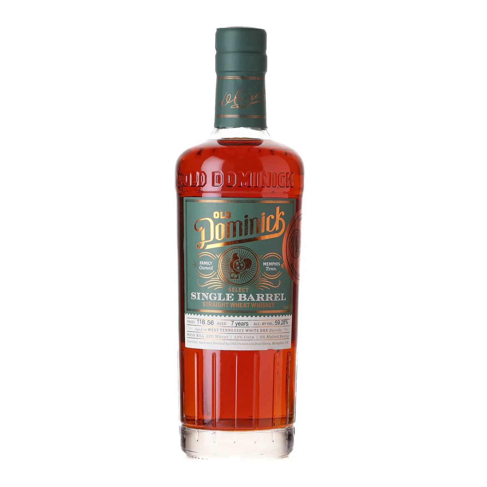 Old Dominick Select The Brothers Private Barrel Selection 7 Year Old, Oak Cask, 59.28% whisky bottle