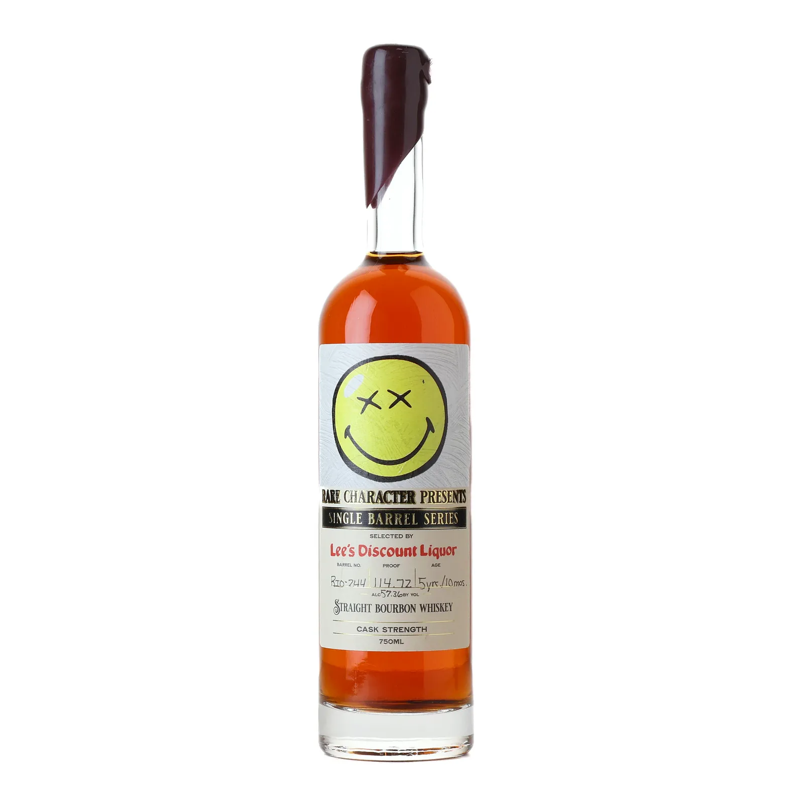 Rare Character Single Barrel Series Lee's Discount Liquor Selection 5 Year Old, Cask #RIO-244, 2016, Rare Character, 57.36% whisky bottle