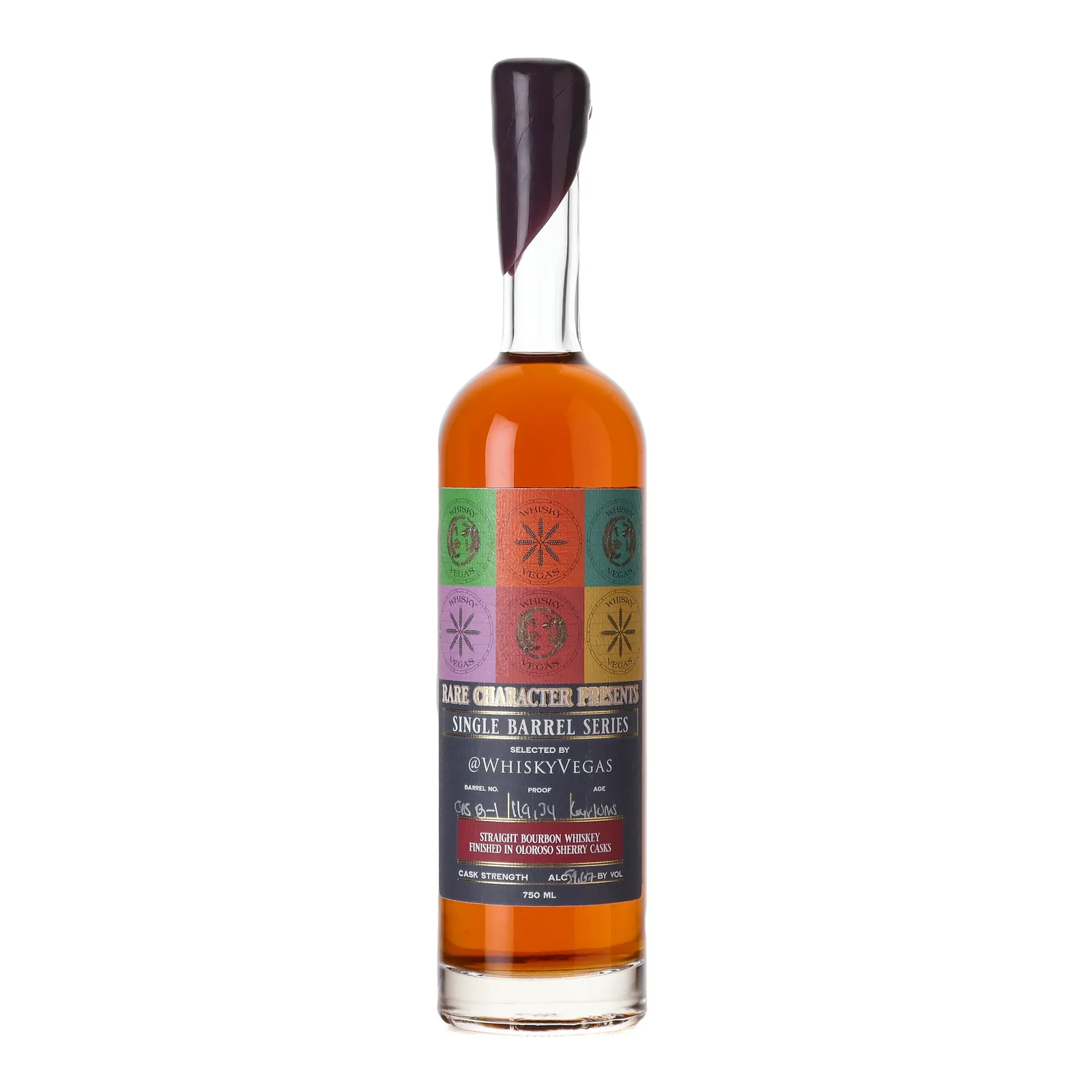 Rare Character Single Barrel Series 6 Year Old, Sherry Cask, Cask #ORS B-1, 2021, 59.67% whisky bottle