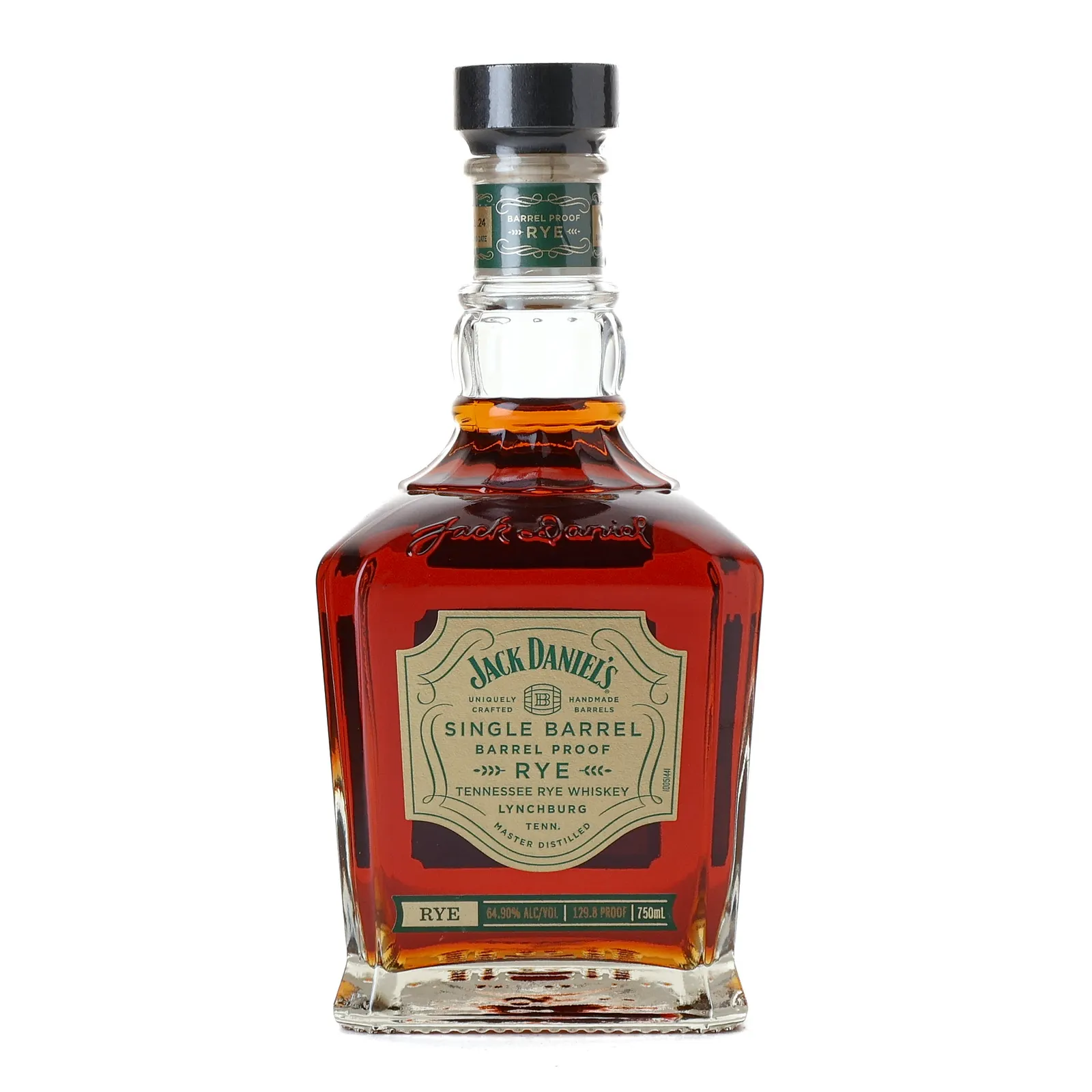 Jack Daniel's Single Barrel Barrel Proof Rye, Cask #24-02503, 2024, 64.9% whisky bottle