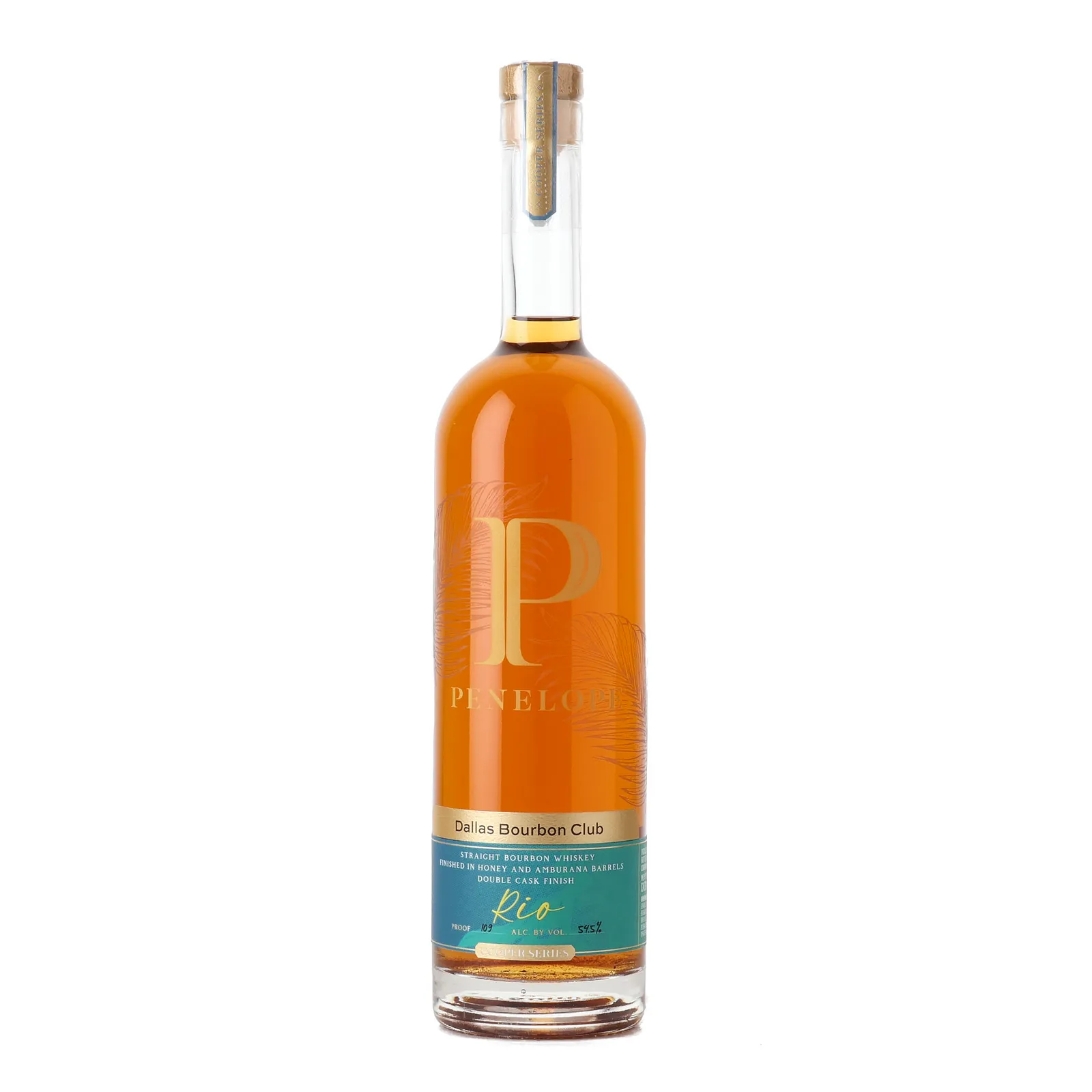 Penelope Cooper Series Rio Dallas Bourbon Club, Amburana & Honey Cask, 54.5% whisky bottle