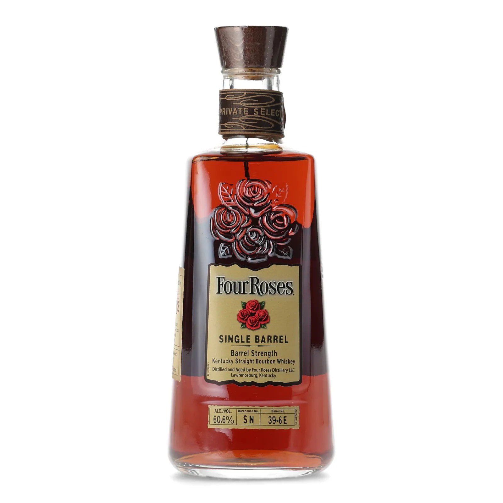 Four Roses Single Barrel Private Selection OESO 9 Year Old, Cask #SN 39-6E, 2024, 60.6% whisky bottle