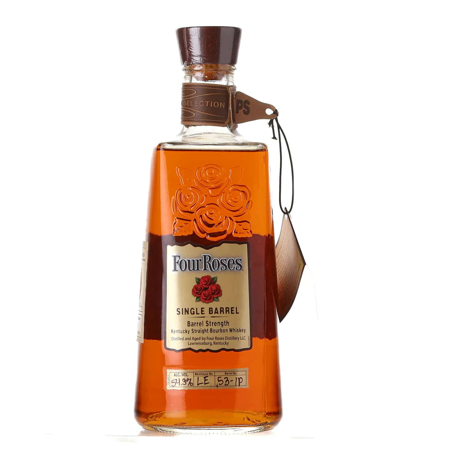 Four Roses Barrel Strength OBSQ 'Whisky Magazine & Al Young 50th' Private Barrel Selection 10 Year Old, New Charred Oak Cask, Cask #LE 53-1P, 2017, 54.3% whisky bottle