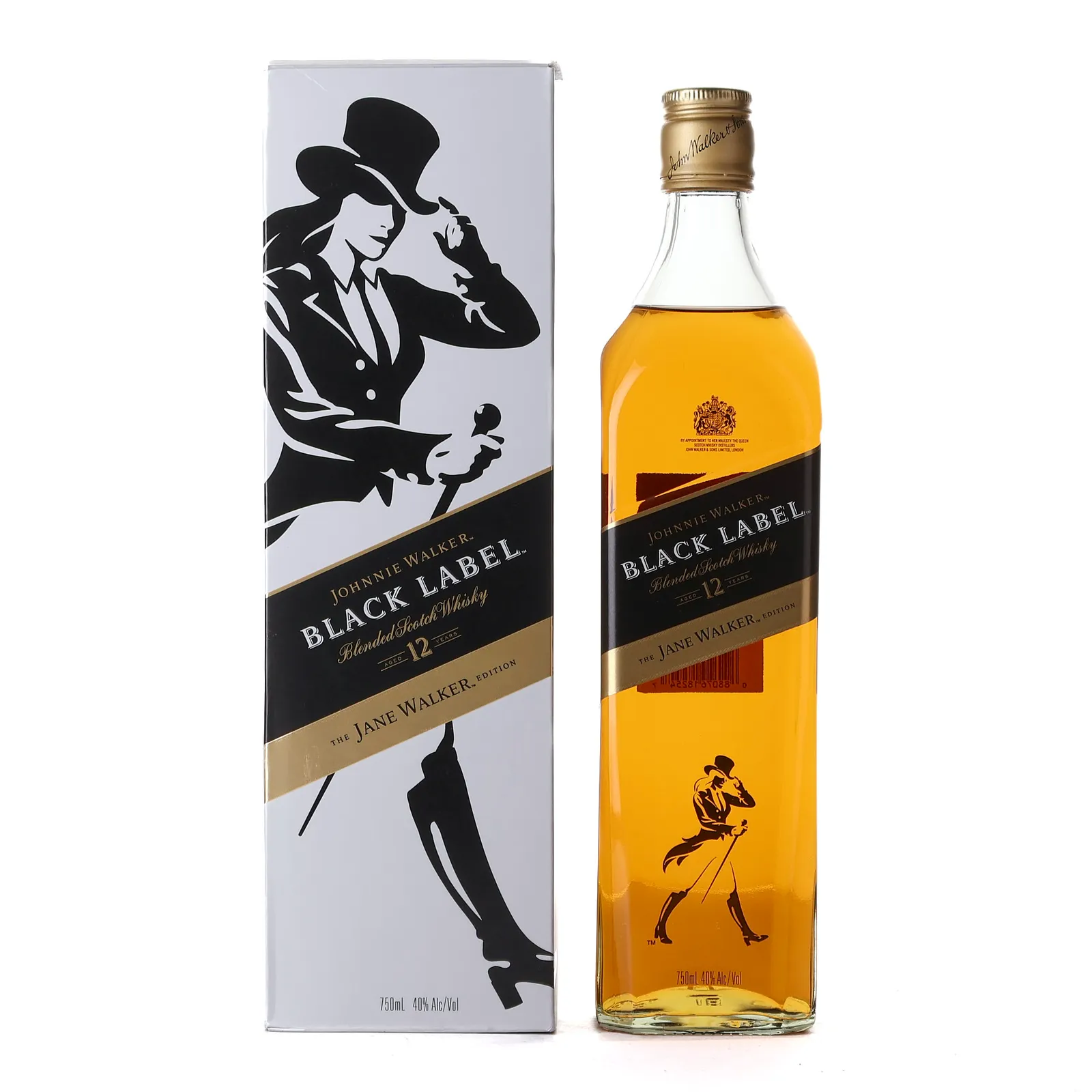 Johnnie Walker Black Label The Jane Walker Edition 12 Year Old, 2018, 40% whisky bottle