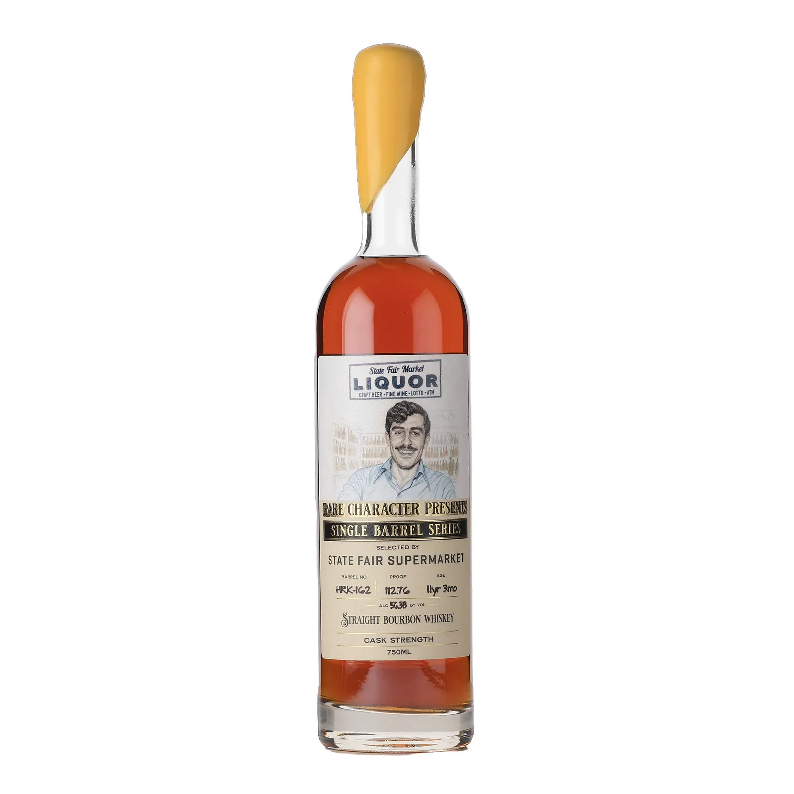 Rare Character Single Barrel Series 11 Year Old, New Charred Oak Cask, Cask #HRK-162, 2014, Rare Character, 56.38% whisky bottle