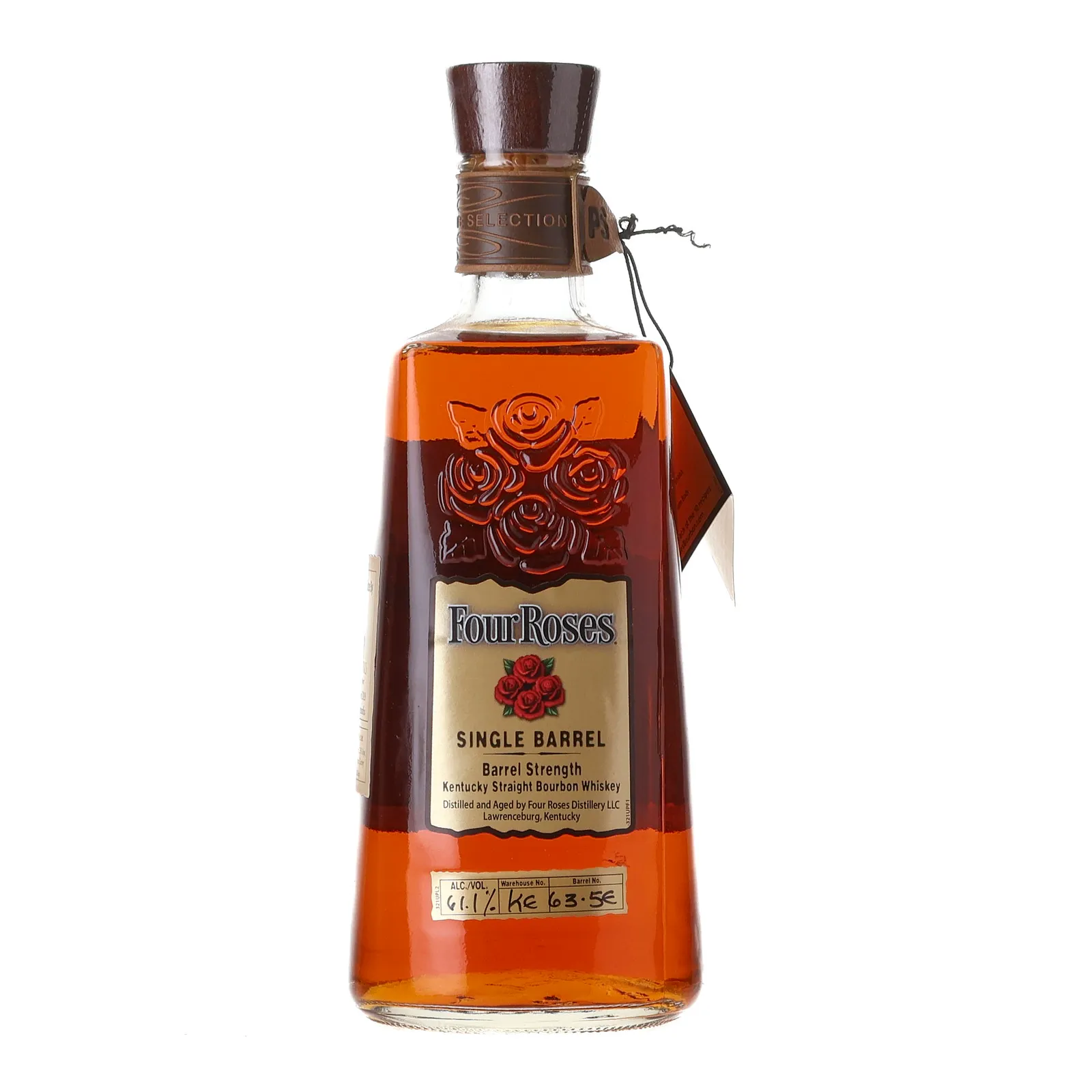 Four Roses Single Barrel Barrel Strength OBSK 8 Year Old, Cask #63-5E, 2019, 61.1% whisky bottle