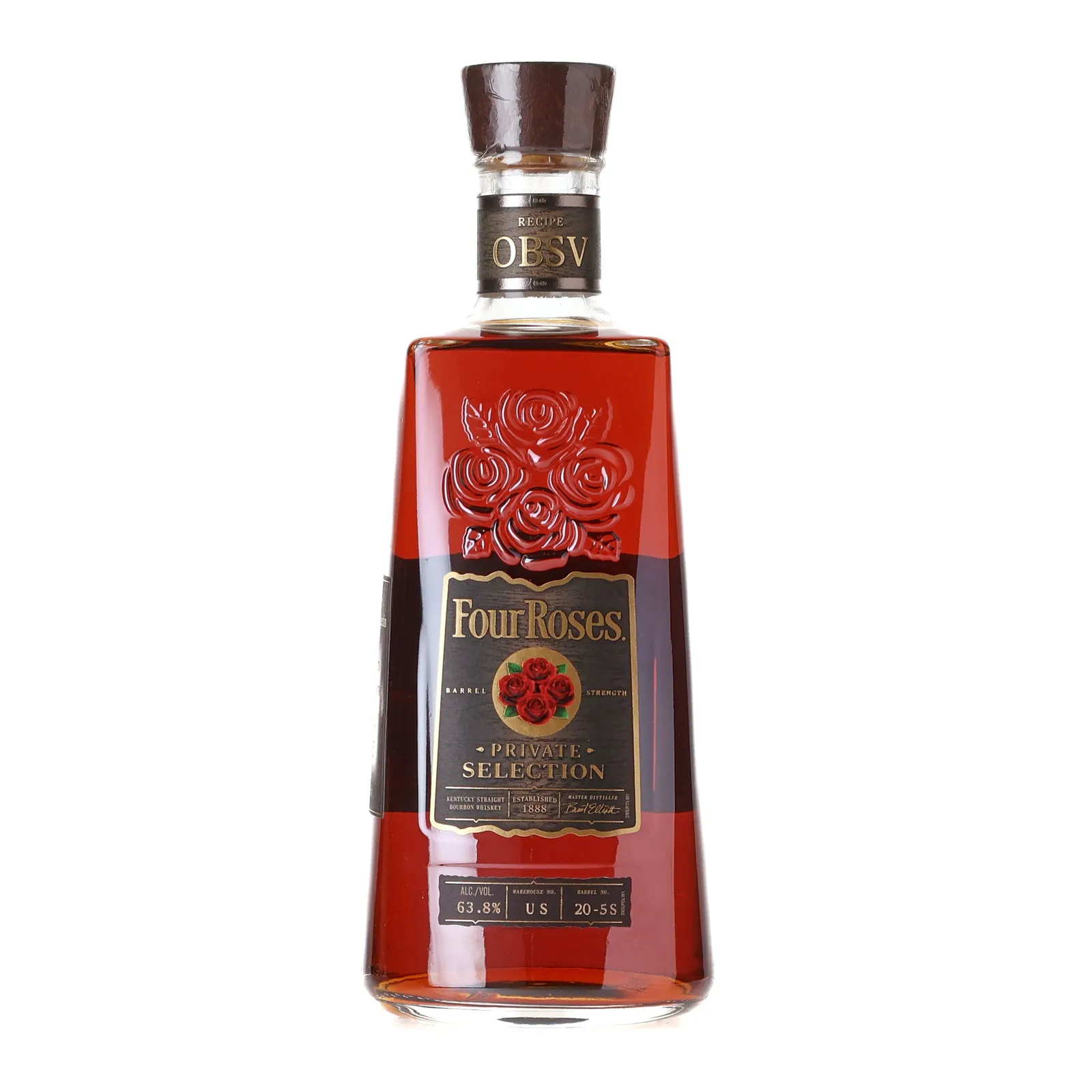 Four Roses OBSV Private Selection Father's Day 14 Year Old, Cask #20-5S, 2026, 63.8% whisky bottle