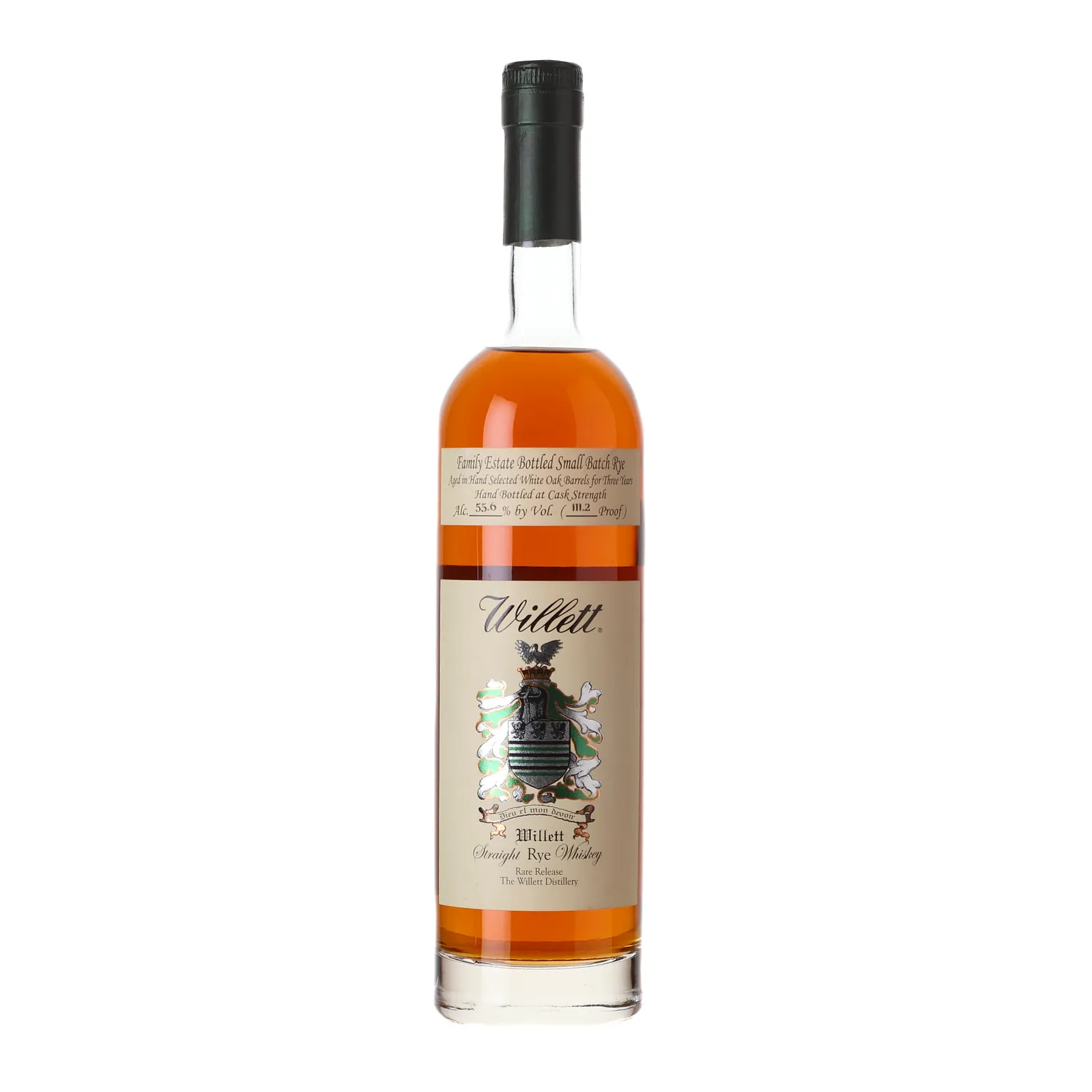Willett Family Estate Small Batch No. Rye 3 Year Old, White Oak Cask, 55.6% whisky bottle