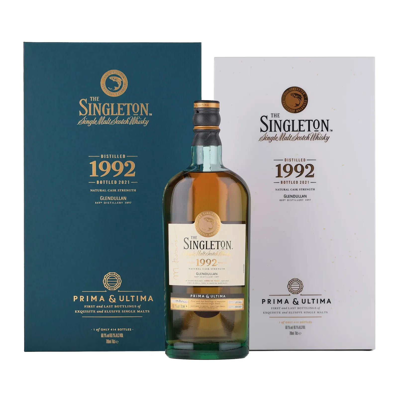 Glendullan Singleton Prima & Ultima 28 Year Old, Refill & Madeira Cask, 2021, 60.1% whisky bottle