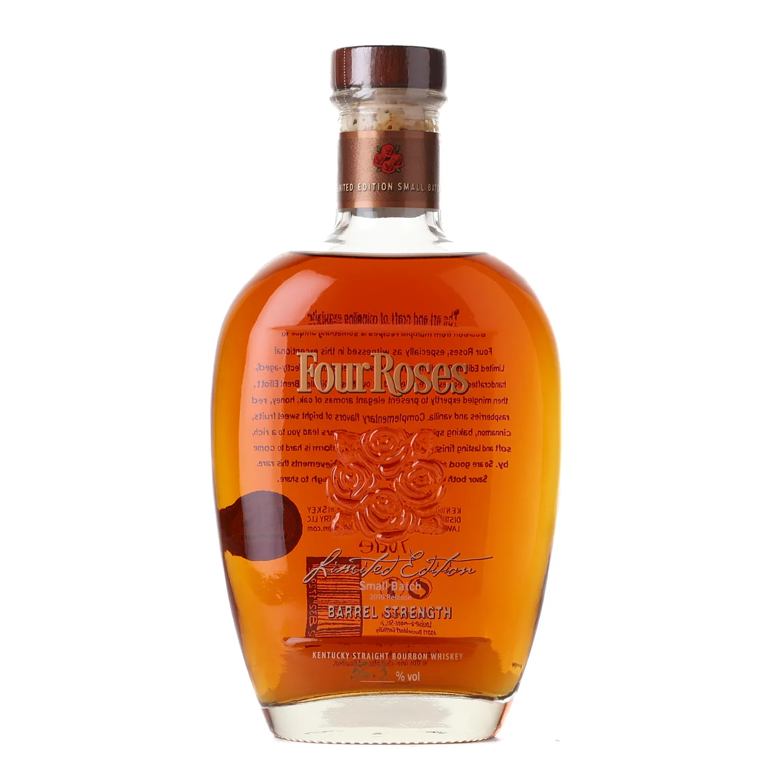 Four Roses Barrel Strength Small Batch, New Charred Oak Cask, Batch 2019 Release, 2019, 56.3% whisky bottle