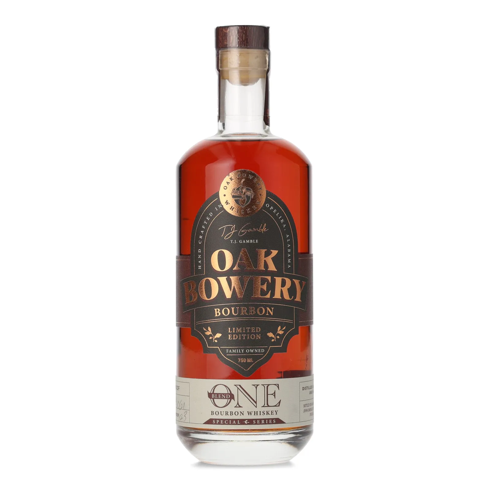Oak Bowery Blend One Special Series Limited Edition, 2024, 61.5% whisky bottle