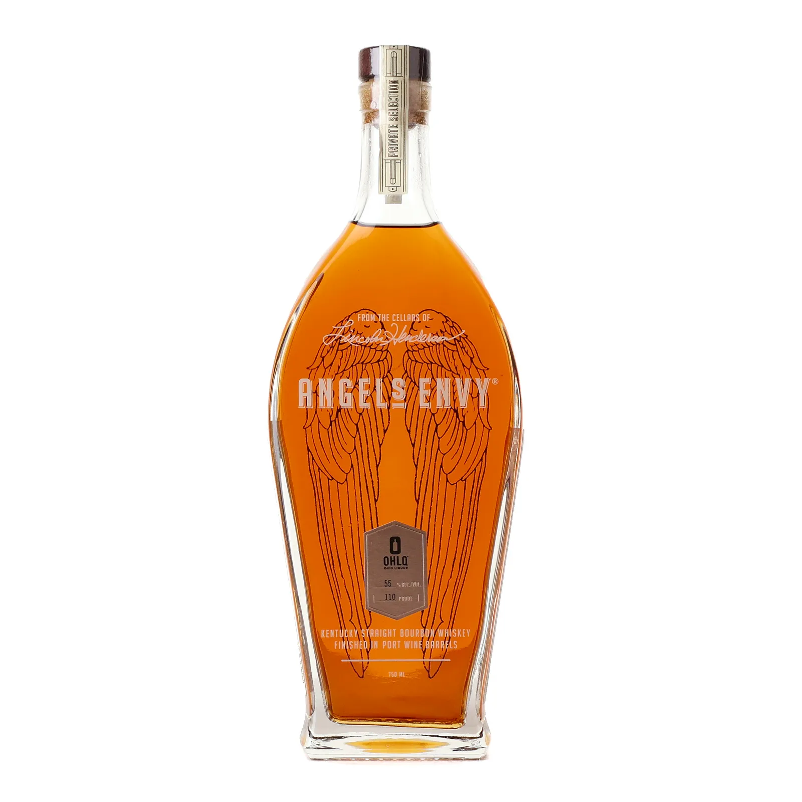 Angel's Envy Private Selection Single Barrel, Port Cask, Cask #SB-230254, OHLQ Exclusive 2024, 55% whisky bottle