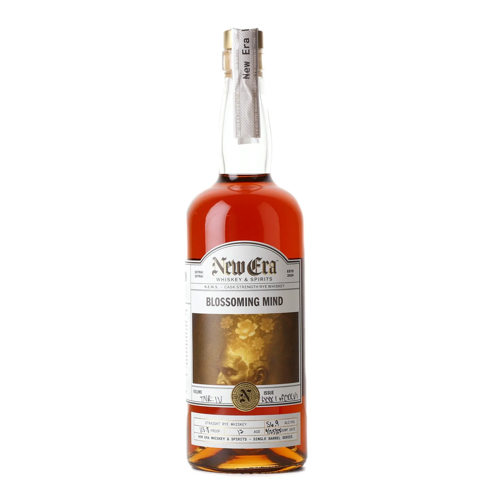 New Era Blossoming Mind 12 Year Old, New Era Whiskey & Spirits, 56.9% whisky bottle