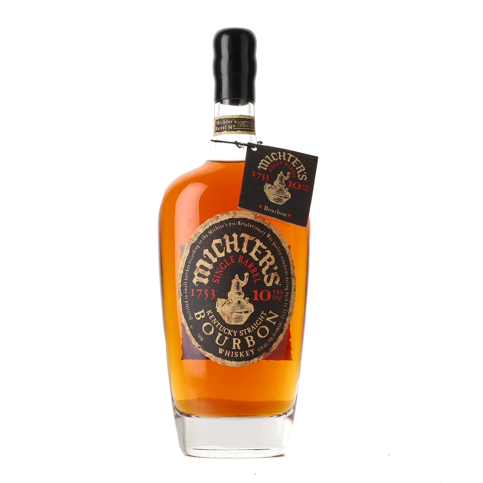 Michter's 10 Year Old, New American White Oak Cask, 2018, 47.2% whisky bottle