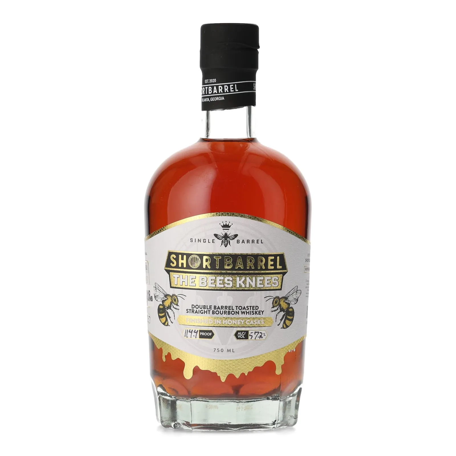 Shortbarrel The Bees Knees V 'Bethany & Grapes' Private Barrel Selection 6 Year Old, Honey Cask Finish & Toasted Oak Cask, Lot No. 6CIC-17, 57.2% whisky bottle