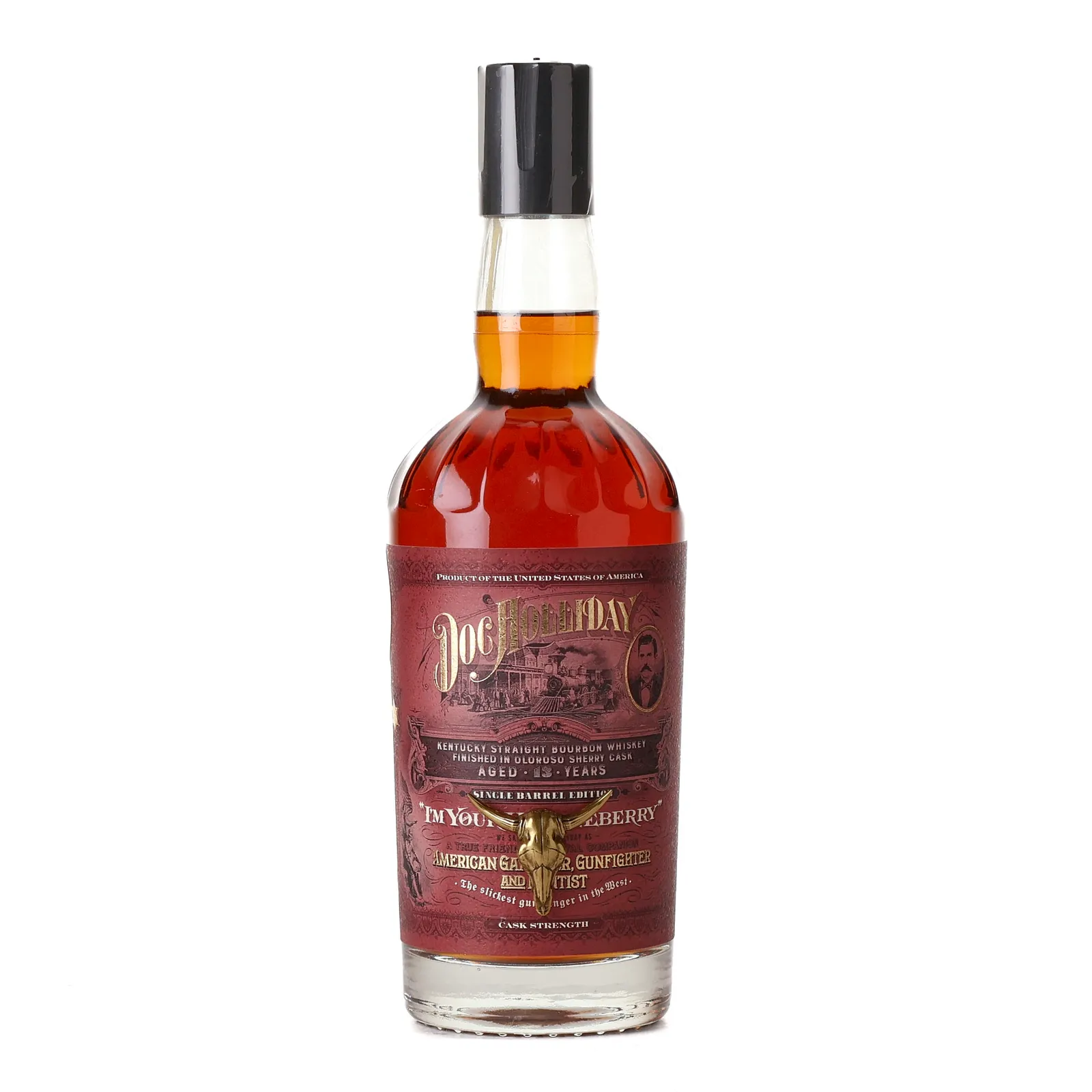 Doc Holliday Oloroso Sherry Cask Finish 13 Year Old, Sherry Cask, 54% whisky bottle