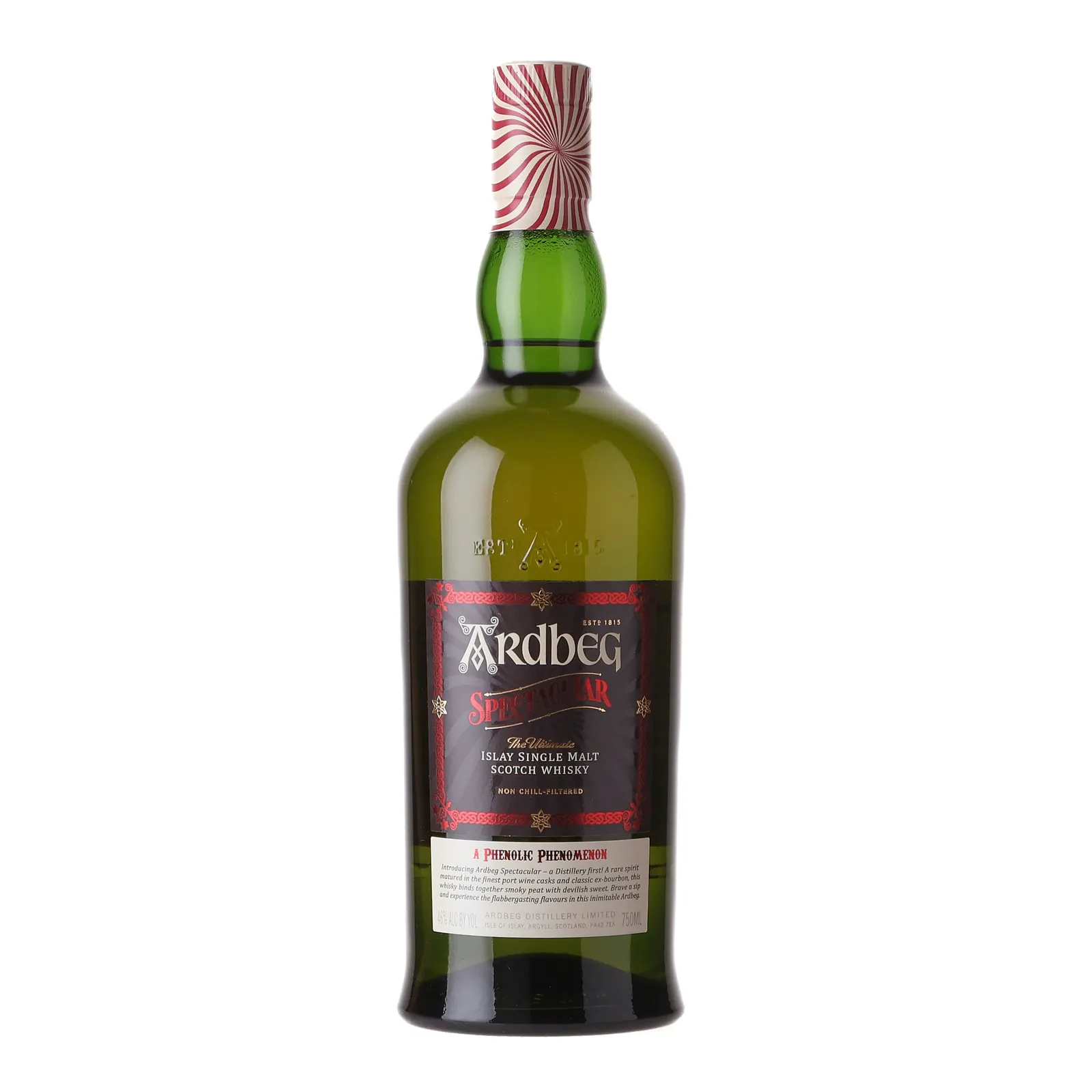 Ardbeg Spectacular, Bourbon & Port Cask, 2024, 46% whisky bottle