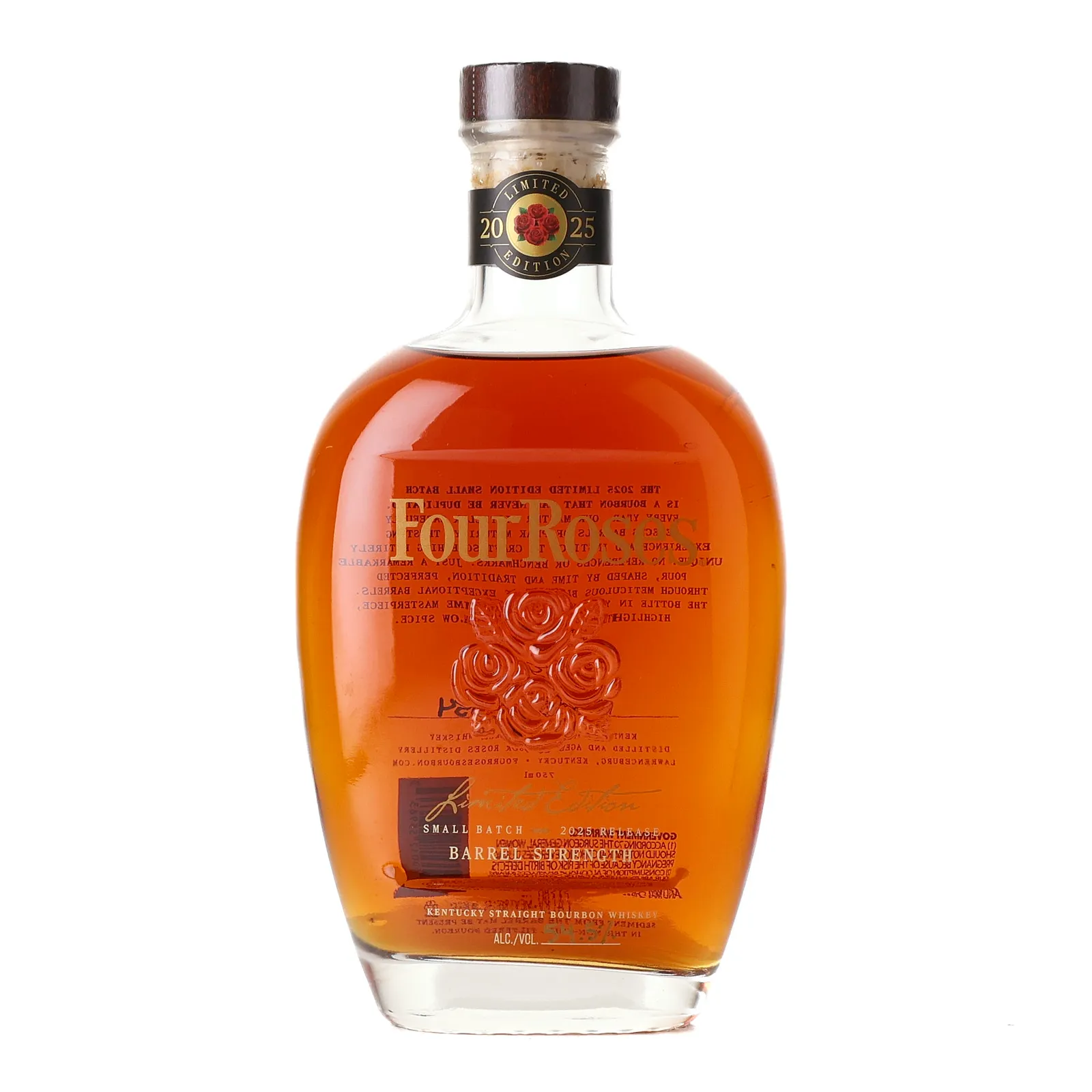 Four Roses Limited Edition Small Batch No. Bourbon, 2025, 54.5% whisky bottle