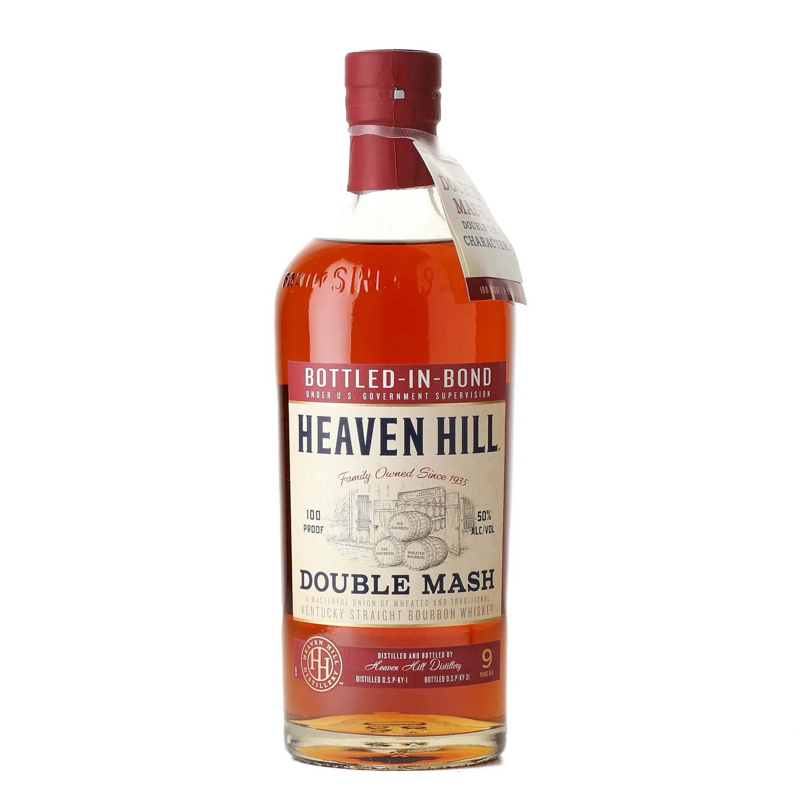 Heaven Hill Double Mash Bottled-in-Bond 9 Year Old, 2026, 50% whisky bottle