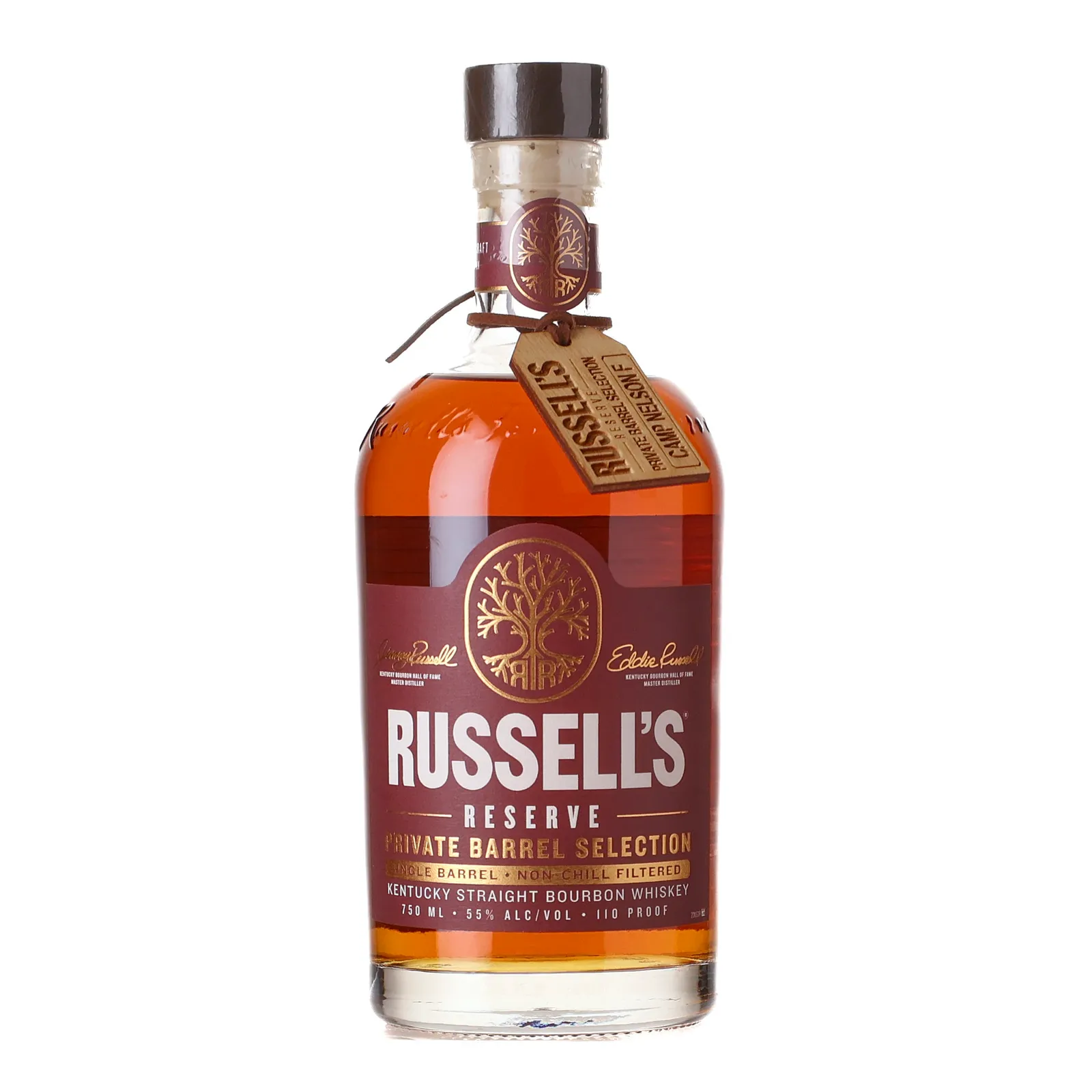 Russell's Reserve Private Barrel Selection 8 Year Old, Cask #25-0661, 2025, 55% whisky bottle