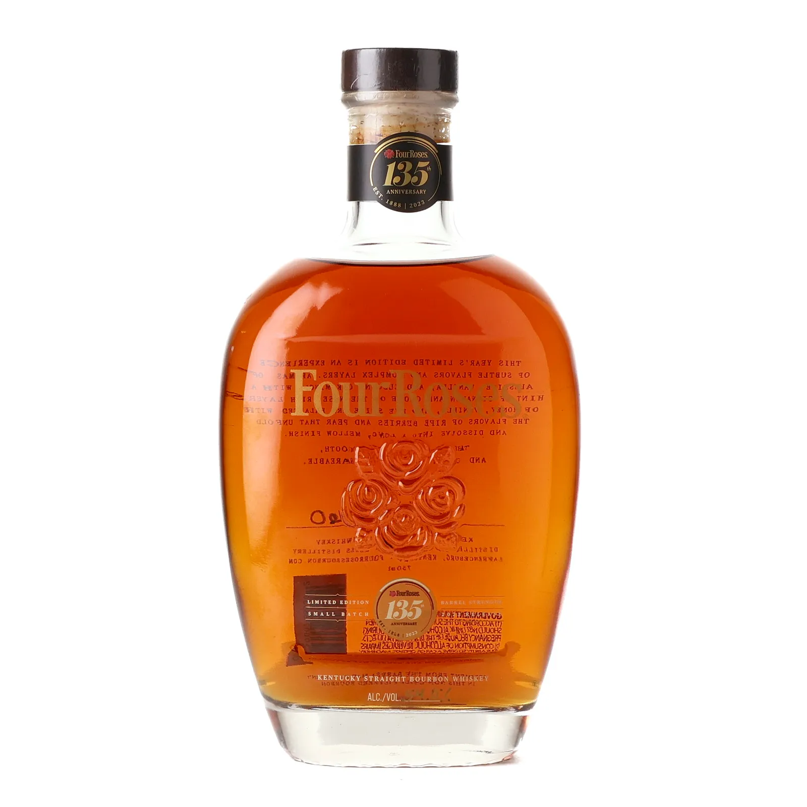 Four Roses Limited Edition Small Batch No. 135th Anniversary, Bourbon Cask, 2023, 54% whisky bottle