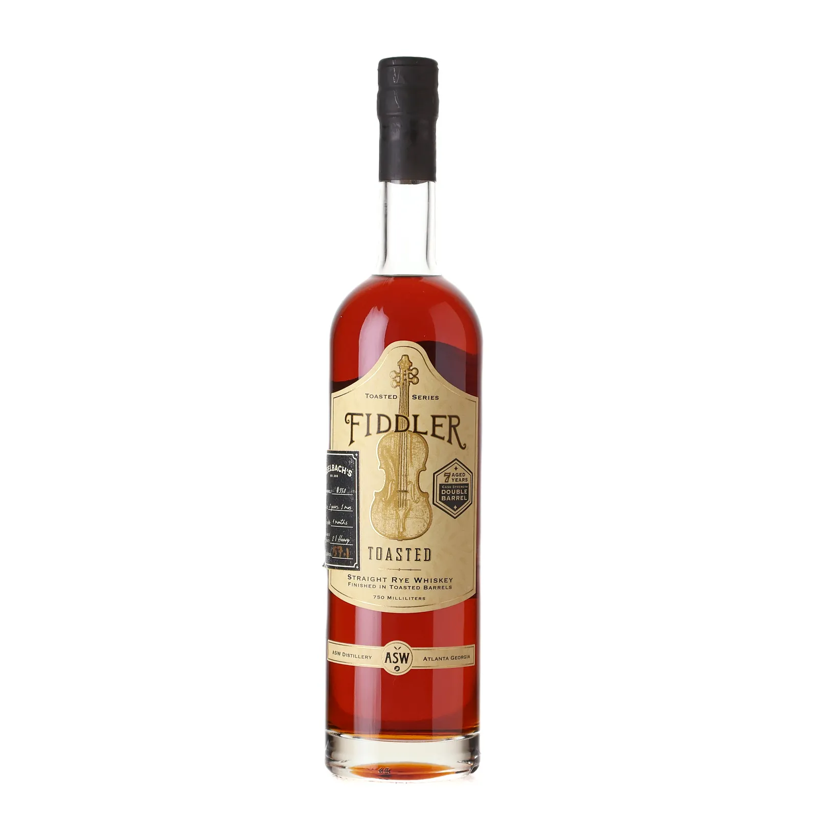 Fiddler Toasted Series 7 Year Old, Toasted Oak Cask, Cask #350, 57.1% whisky bottle