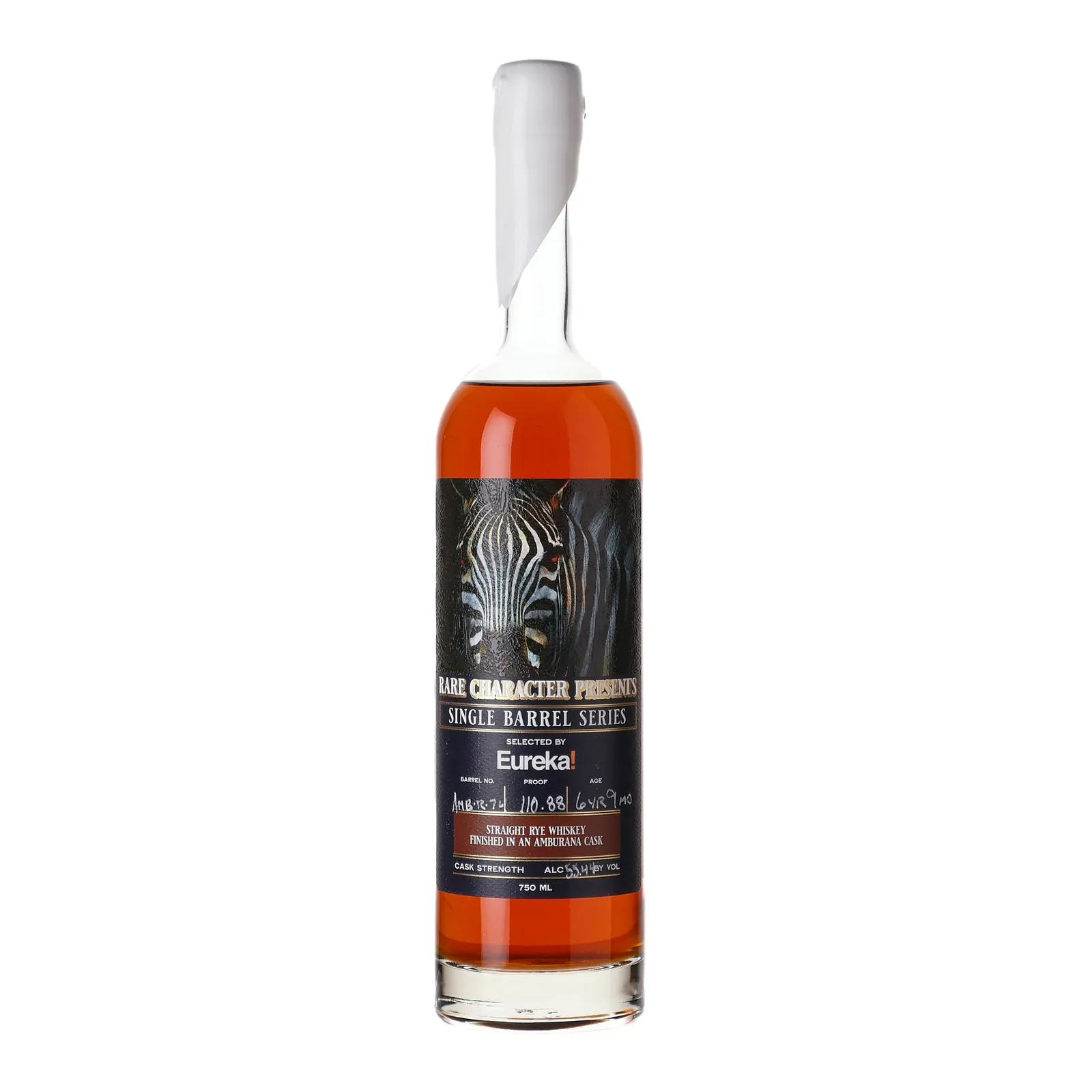 Rare Character Single Barrel Series Eureka! 6 Year Old, Amburana Cask, Cask #AMB-R-74, Rare Character, 55.44% whisky bottle