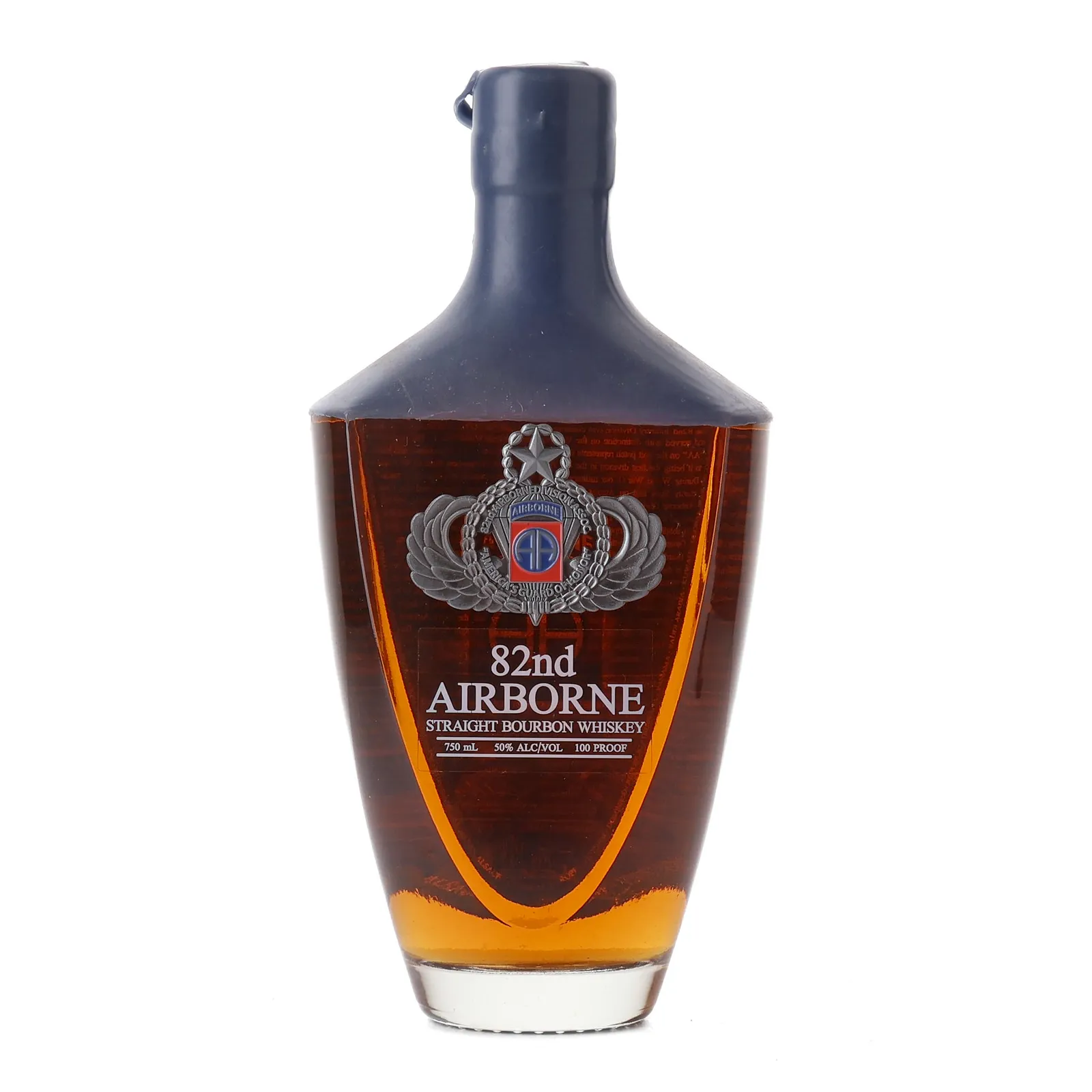 Boundary Oak 82nd Airborne Bourbon 2 Year Old, New American Oak Cask, 50% whisky bottle