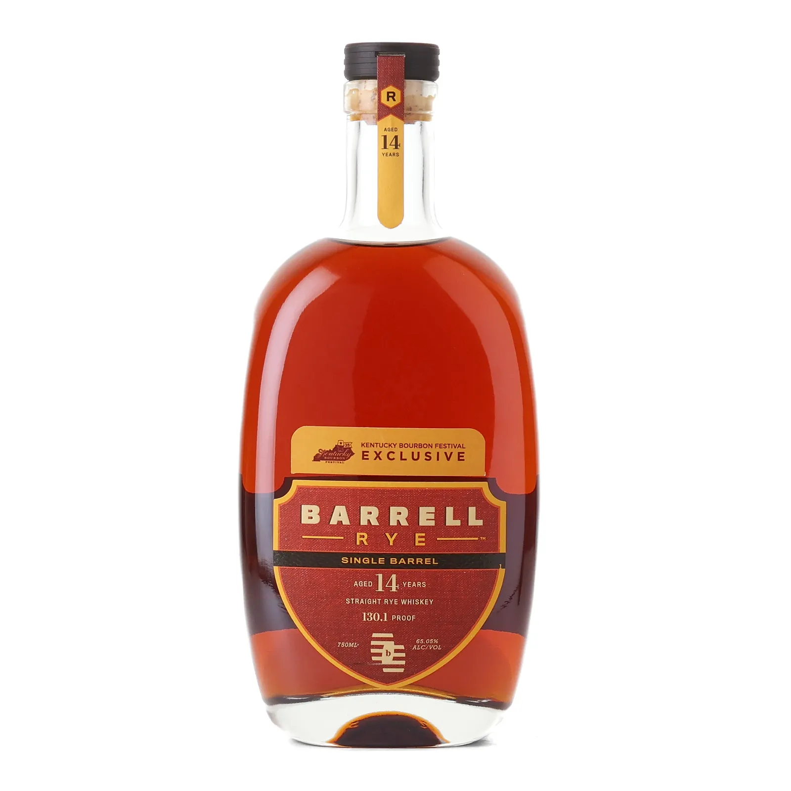 Barrell Craft Spirits Barrell Rye Single Barrel Kentucky Bourbon Festival Exclusive 14 Year Old, 65.05% whisky bottle