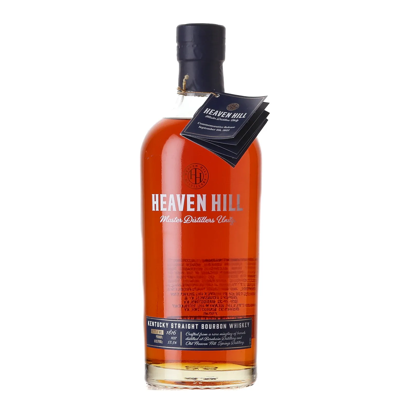 Heaven Hill Master Distillers Unity, 2025, 53.5% whisky bottle
