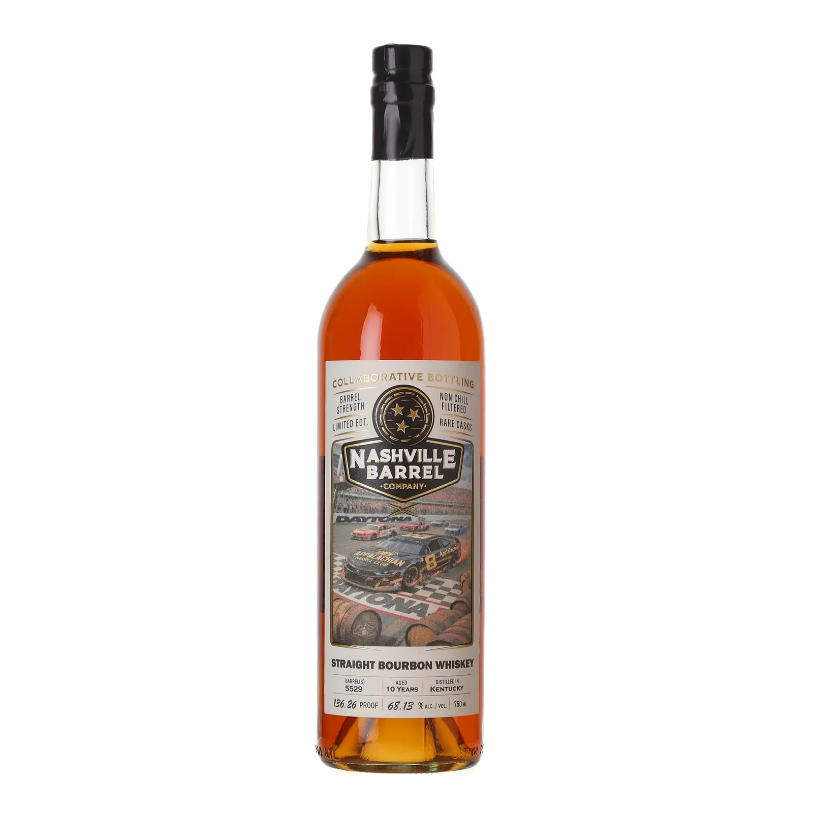 Nashville Barrel Company Collaborative Bottling 10 Year Old, Cask #5529, 68.13% whisky bottle