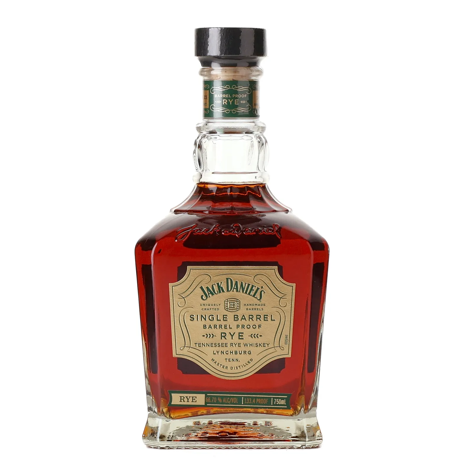Jack Daniel's Single Barrel Barrel Proof Rye, Cask #23-09682, 2023, 66.7% whisky bottle