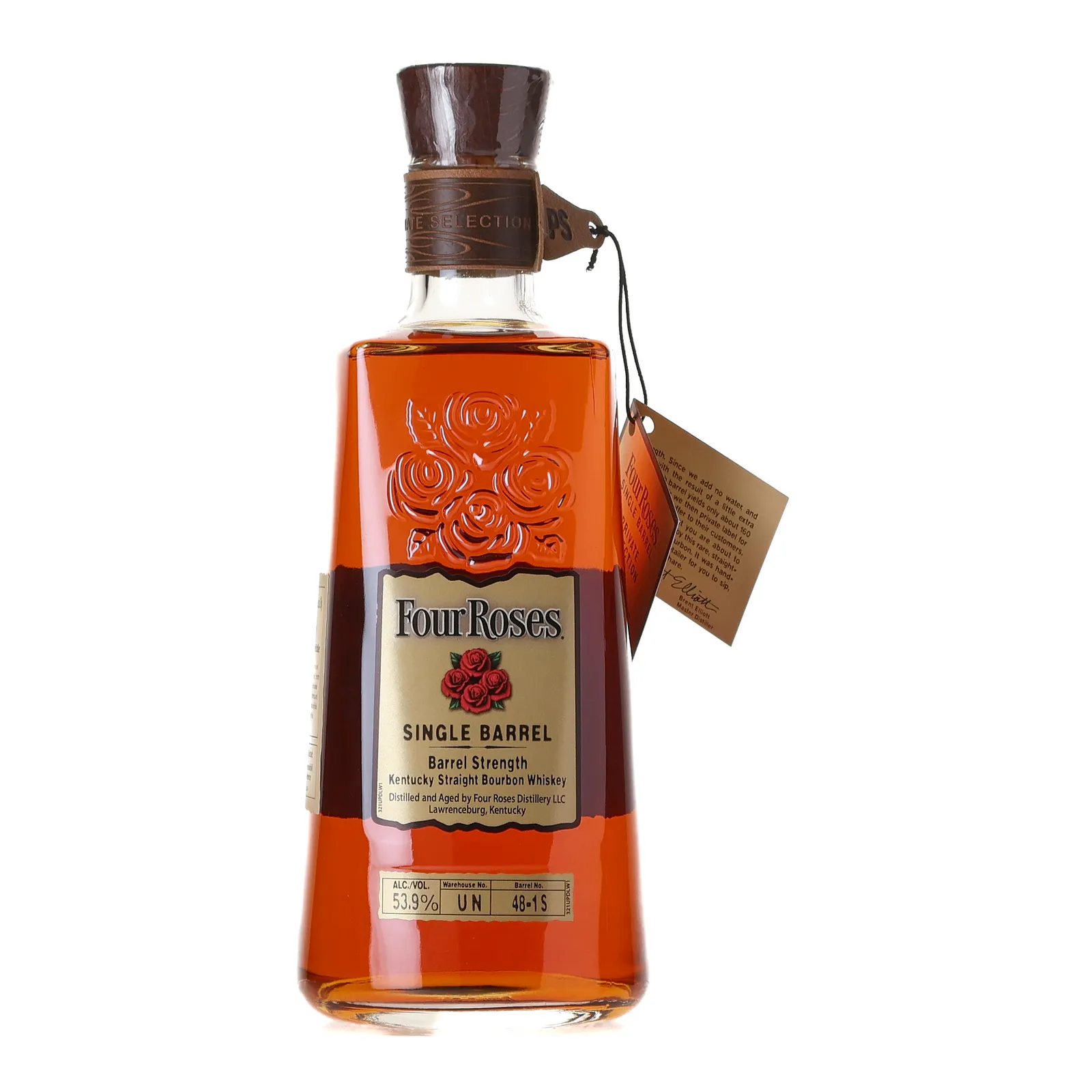Four Roses OBSQ 11 Year Old, Cask #48-1S, 2024, 53.9% whisky bottle