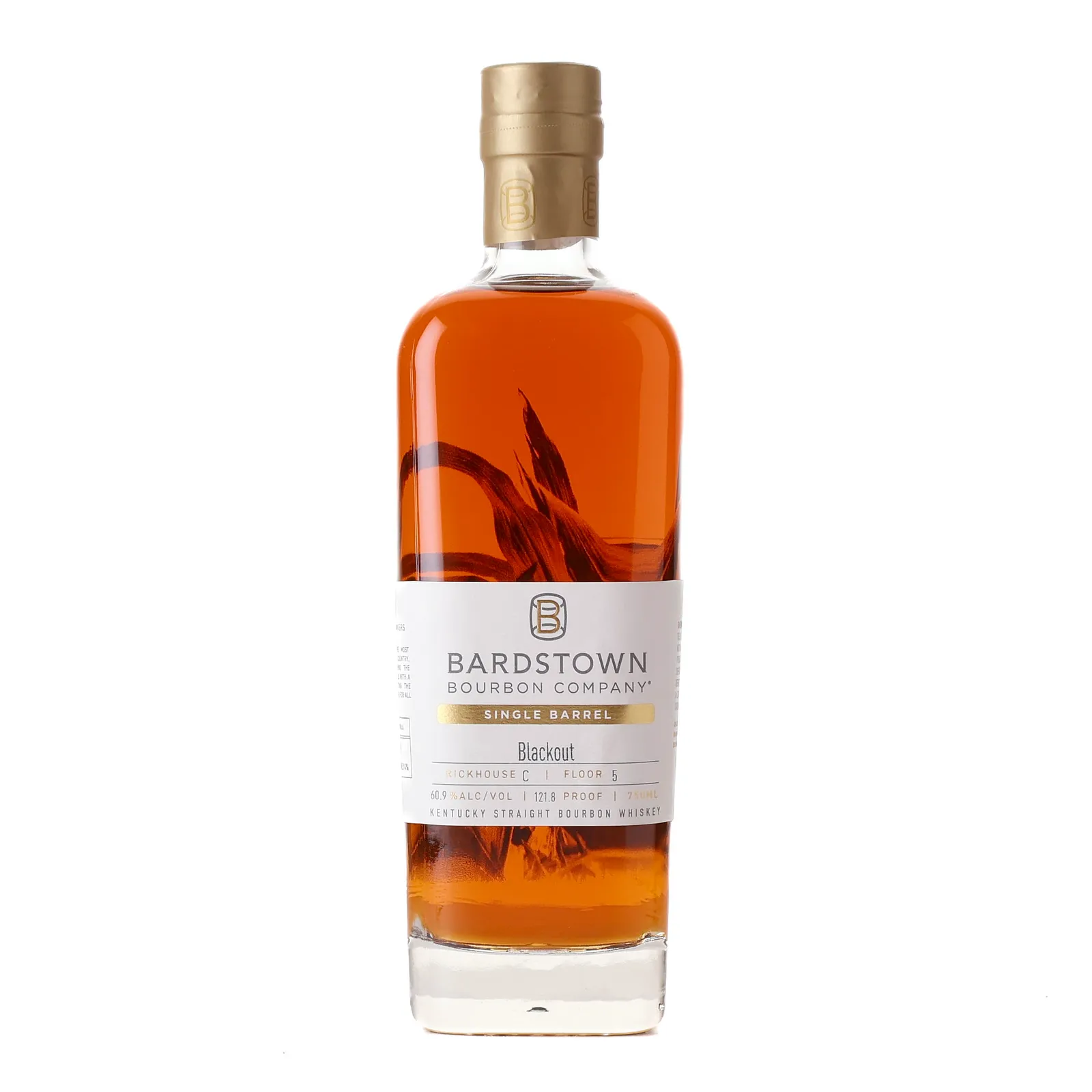 Bardstown Bourbon Company Bourbon 'Blackout' 6 Year Old, Single Barrel, 60.9% whisky bottle