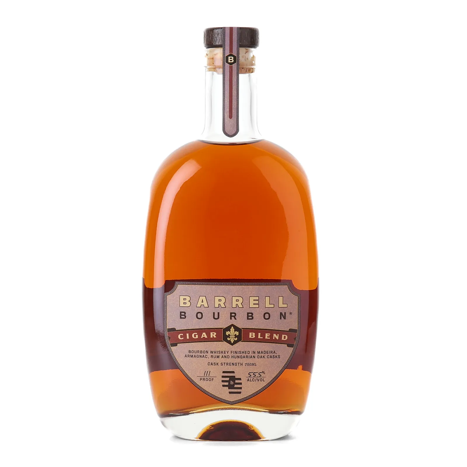 Barrell Craft Spirits Cigar Blend 7 Year Old, Madeira, Armagnac, Hungarian Oak & Rum Cask, 55.5% whisky bottle