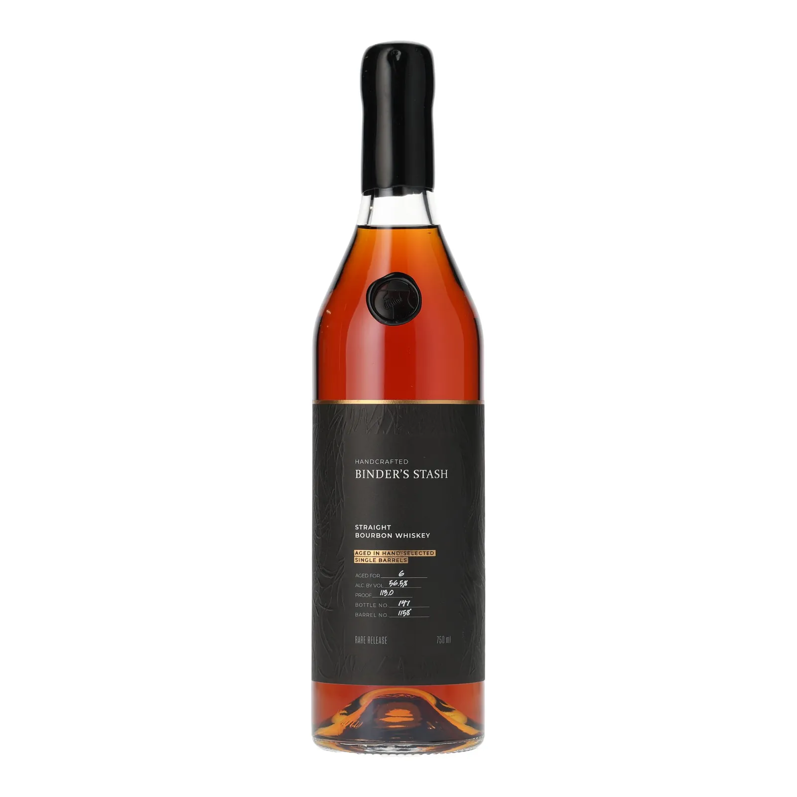 Binder's Stash Kyowa Private Barrel Selection 6 Year Old, New Charred Oak Cask, Cask #1158, 56.5% whisky bottle