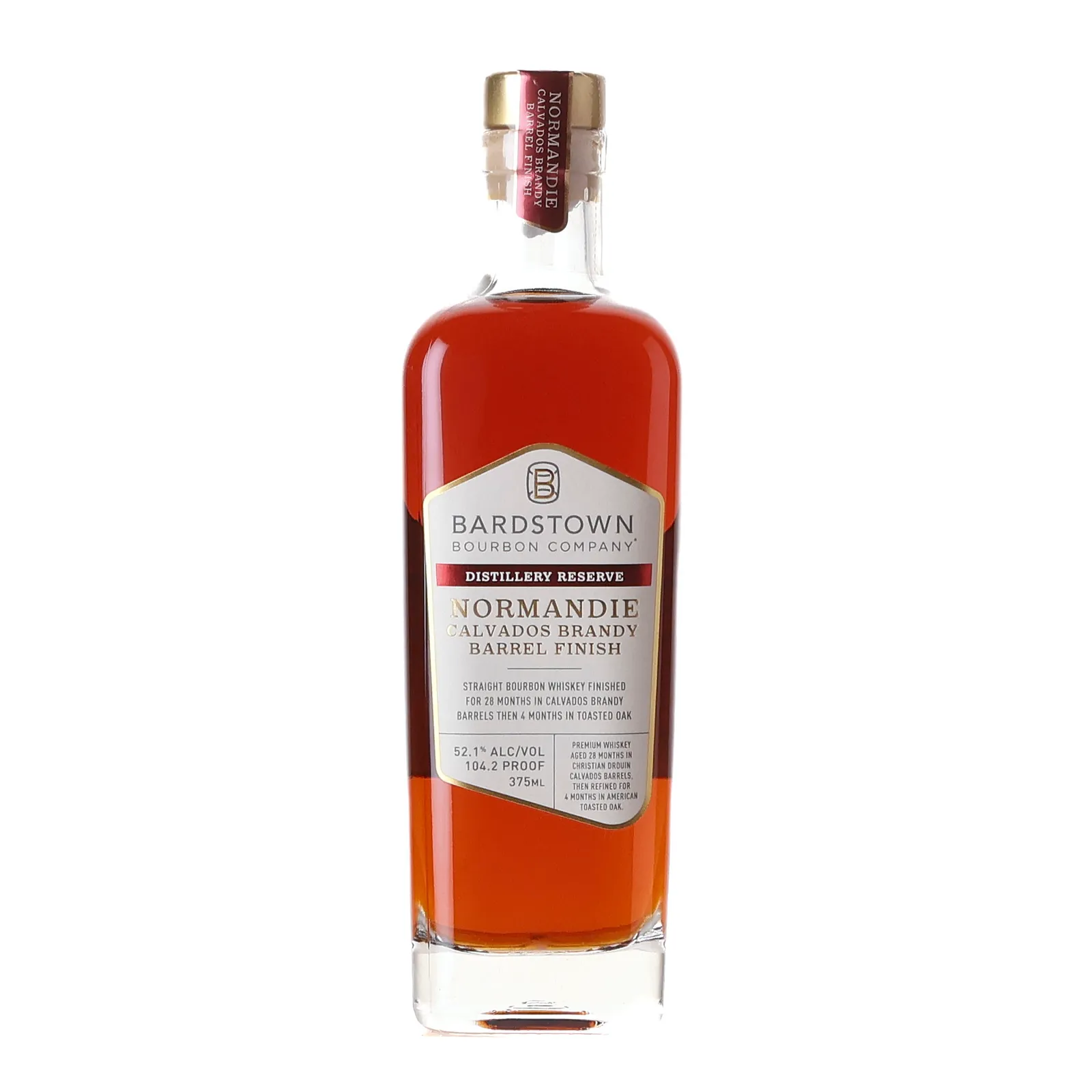 Bardstown Bourbon Company Distillery Reserve Normandie Calvados Brandy Barrel Finish, 2025, 52.1% whisky bottle