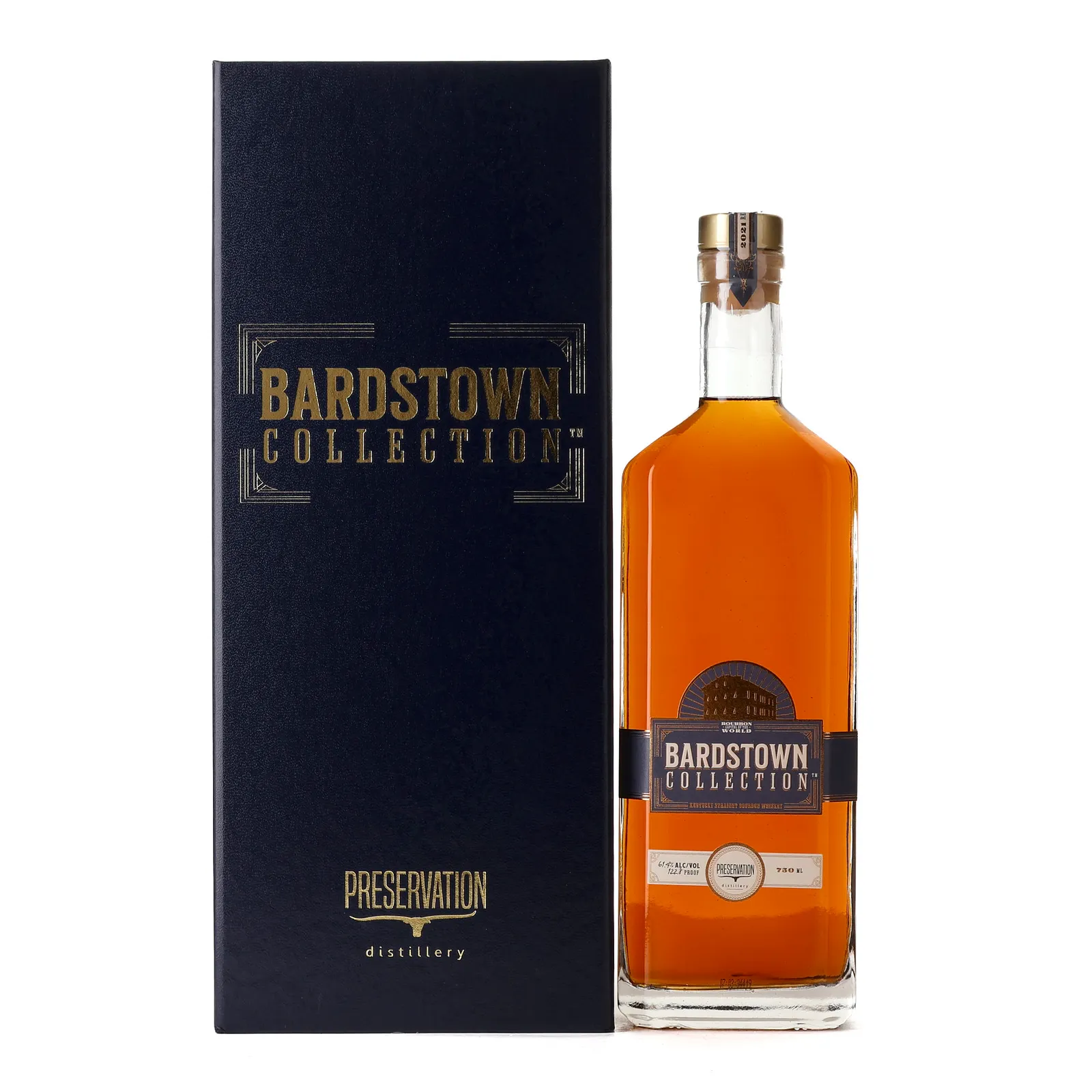 Preservation Distillery Bardstown Collection, Bourbon Cask, 2021, 61.4% whisky bottle